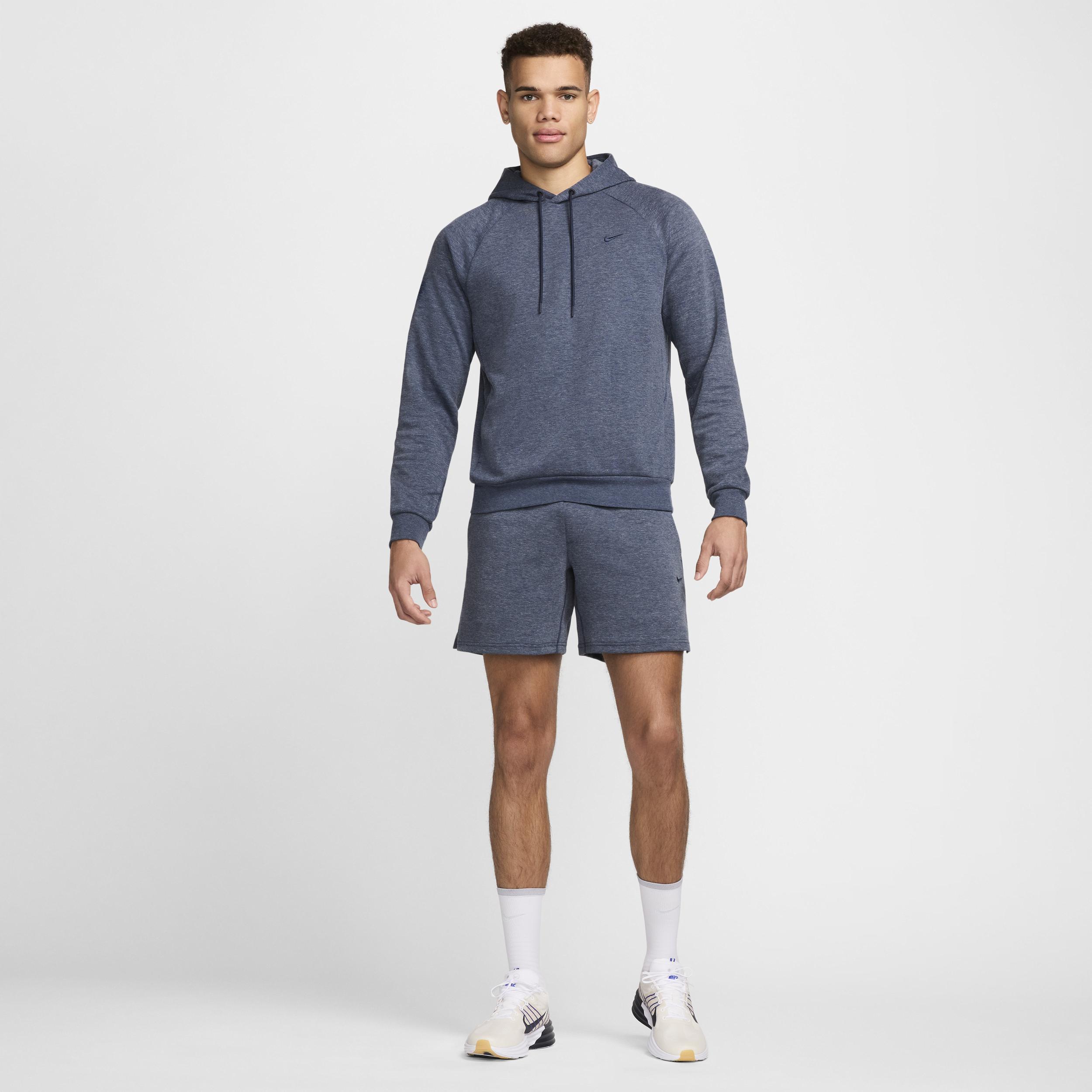 Nike Mens Primary Fleece Dri-FIT UV Pullover Performance Hoodie | FZ0969-473 Product Image