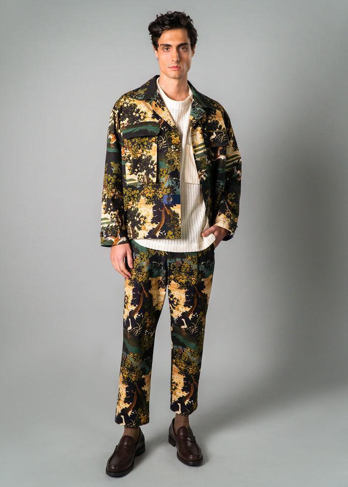 Cream Open Weave Tee Product Image