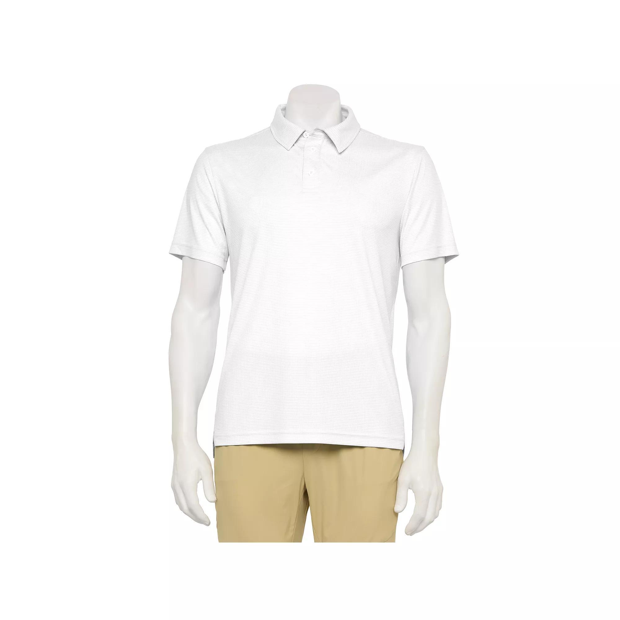 Men's Tek Gear® Adaptive Dry Tek Polo, Size: Medium, Modern White Product Image