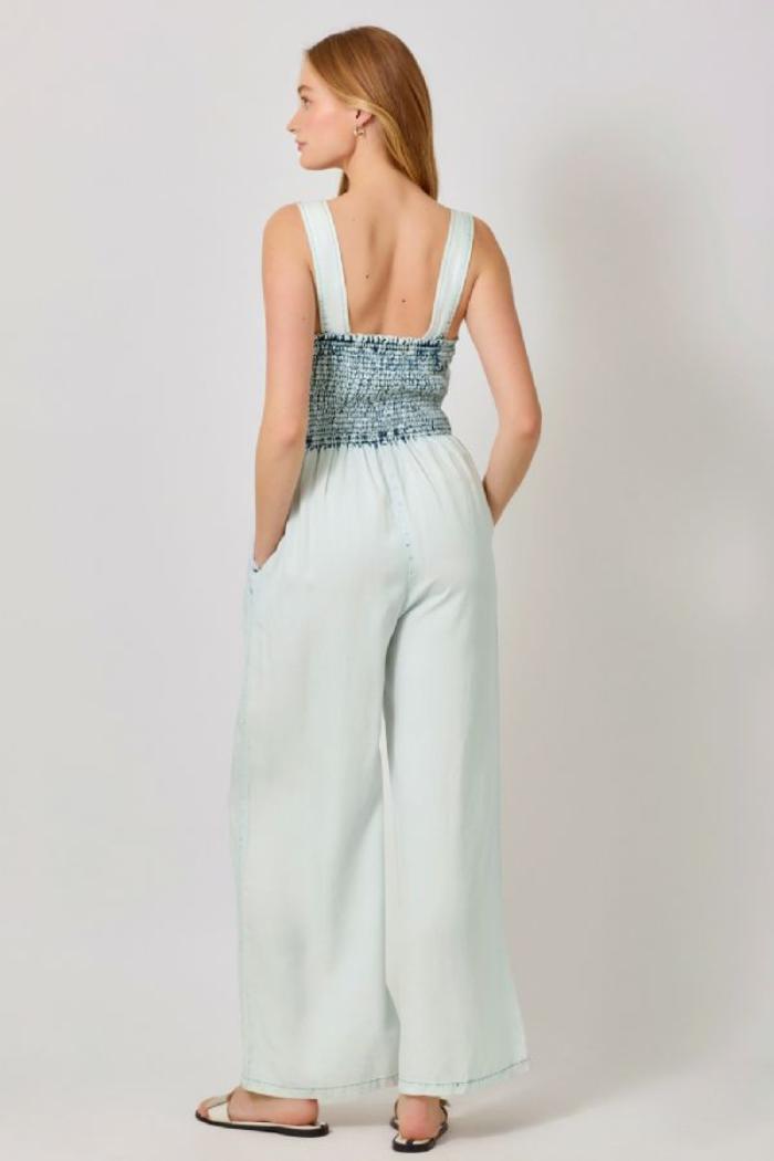 Washed Tencel Jumpsuit Product Image
