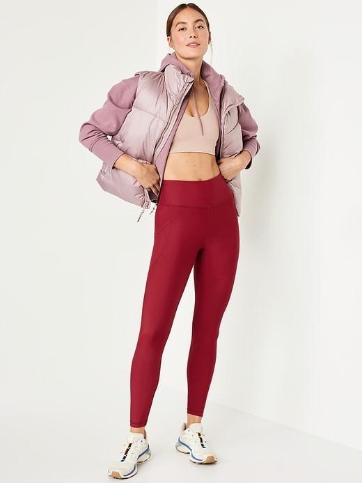 High-Waisted PowerSoft 7/8 Leggings Product Image