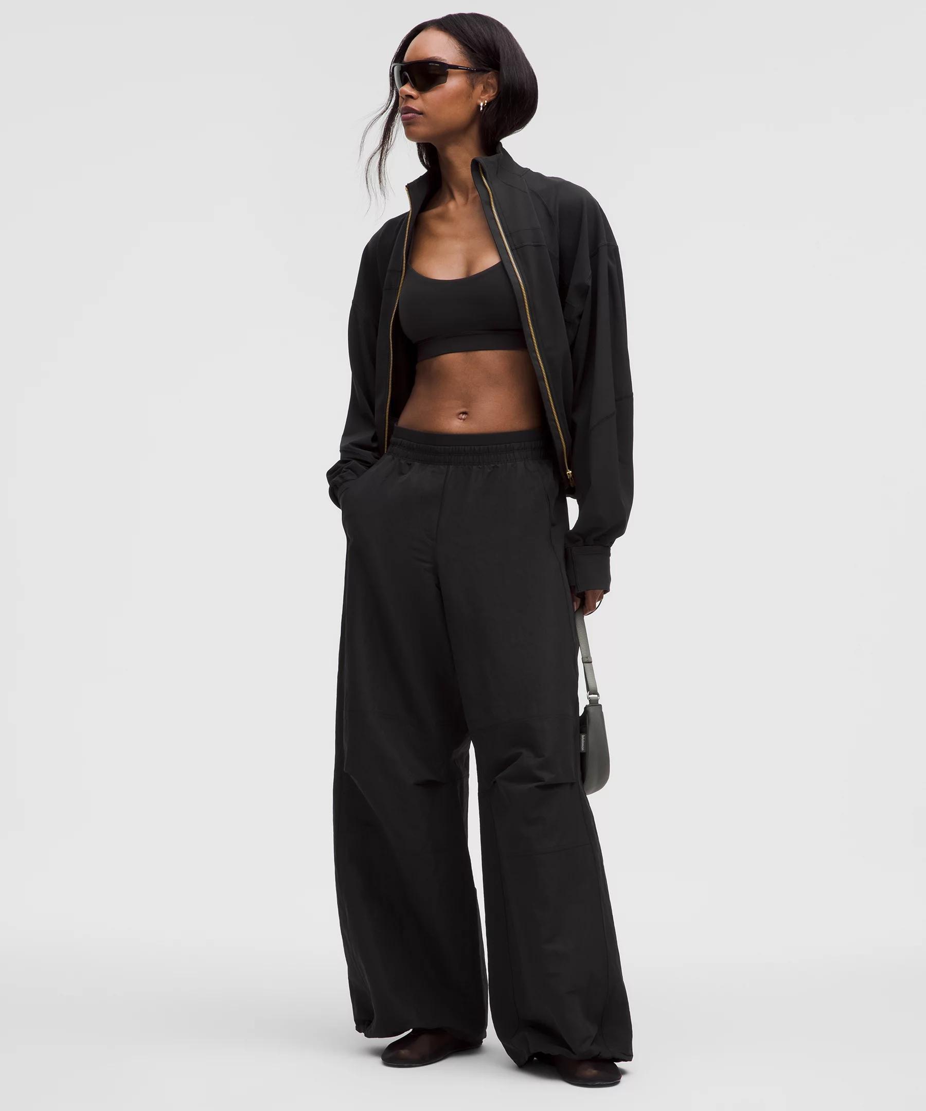 Crinkle Nylon Relaxed Parachute Pant Product Image