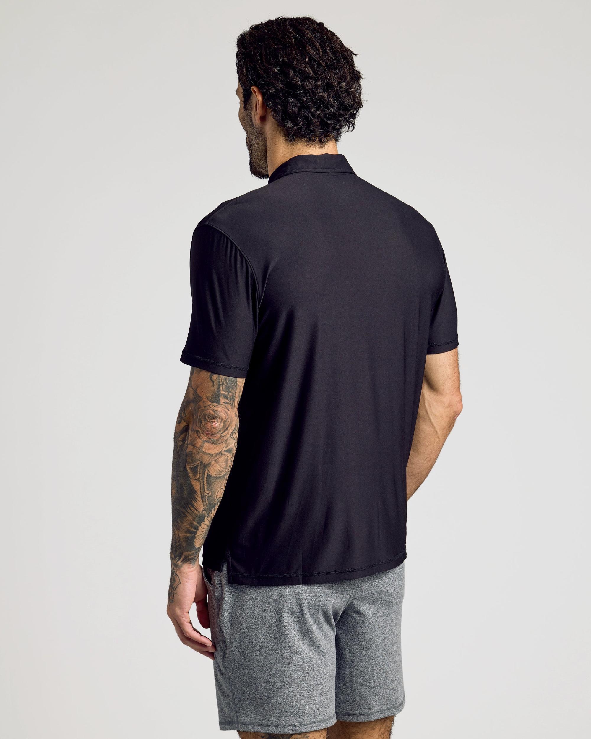 Black Active Polo 2.0 Product Image