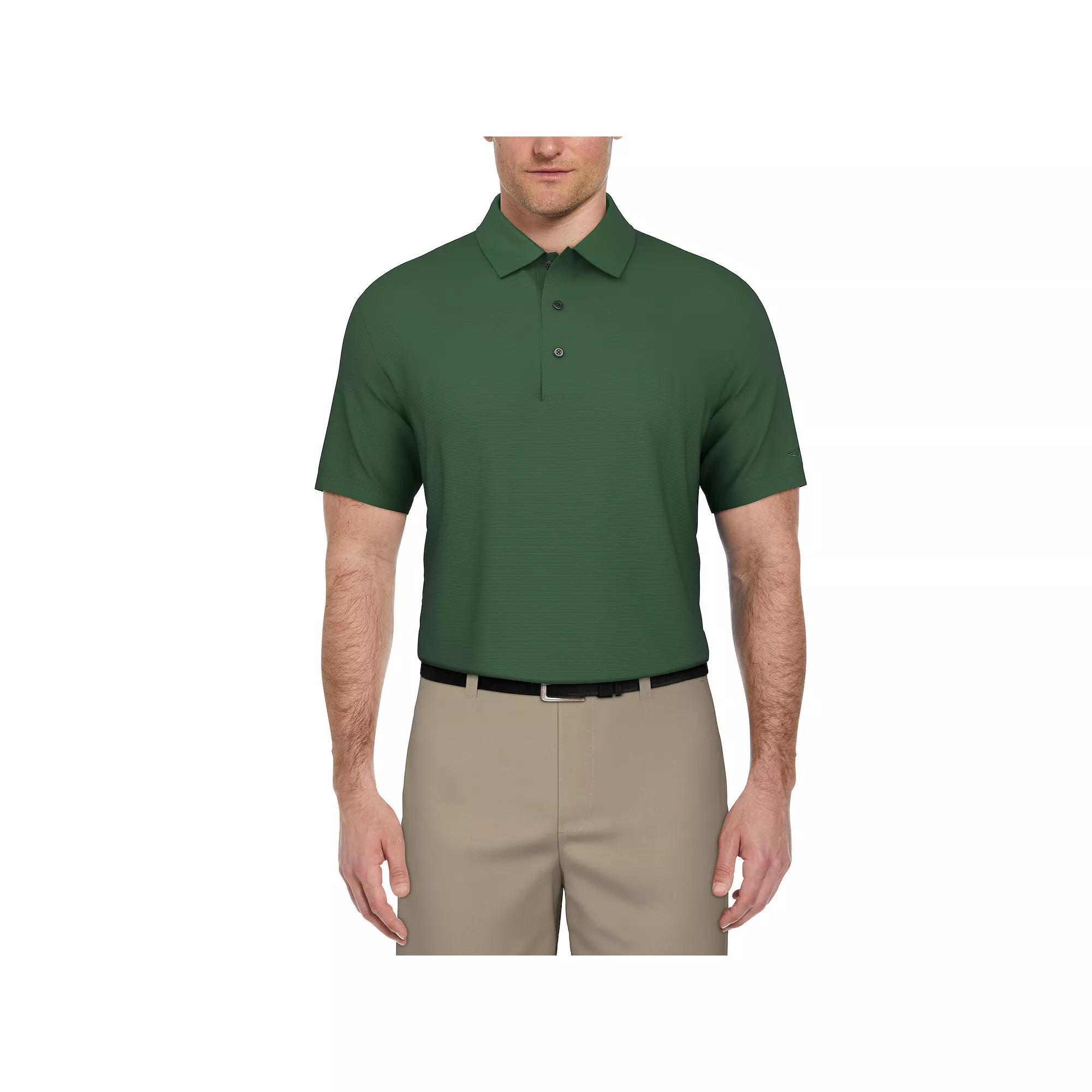 Men's Grand Slam Off Course Classic-Fit Solid Golf Polo, Size: Medium, Deep Product Image