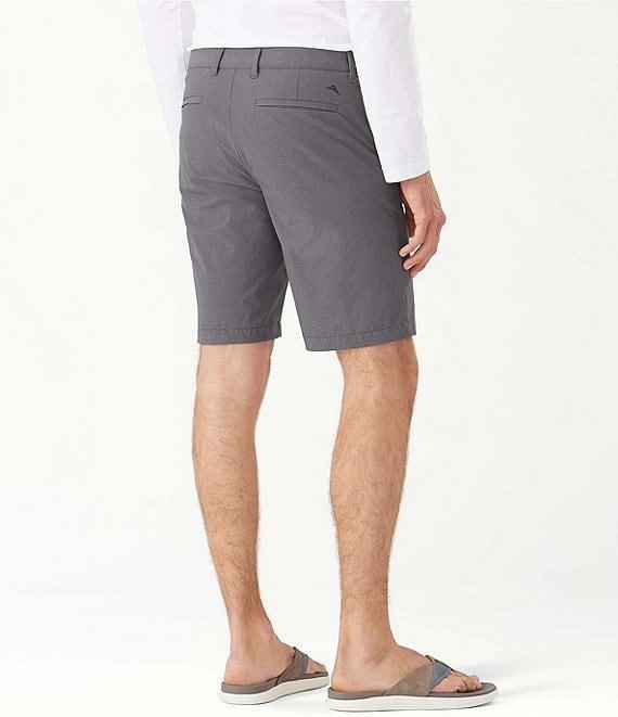 Tommy Bahama Big & Tall Flat Front Chip Shot 10#double; & 11#double; Inseam Shorts Product Image