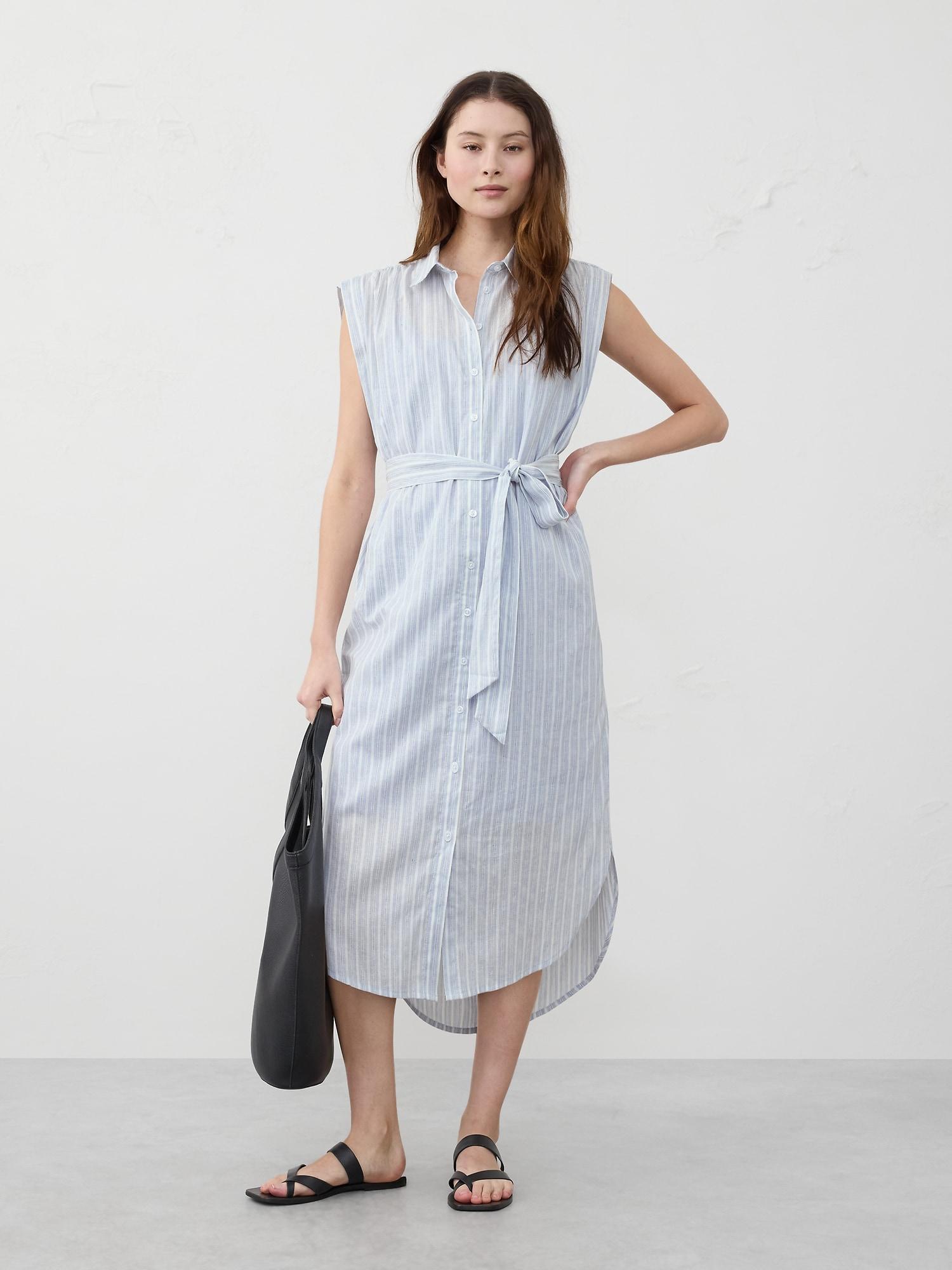 Voile Midi Shirtdress Product Image