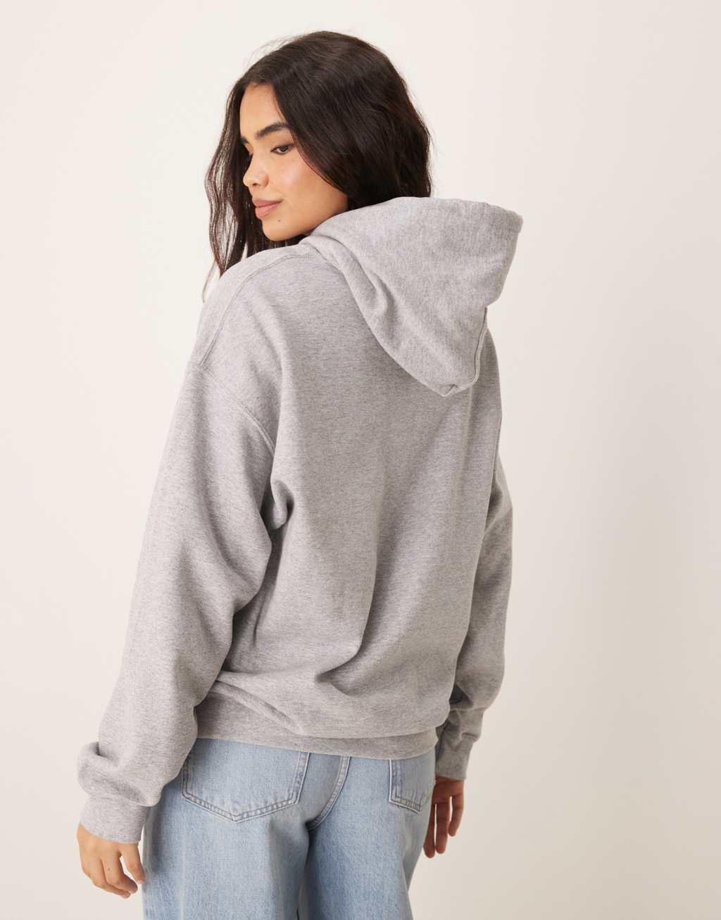 Miss Selfridge varsity oversized hoodie Product Image