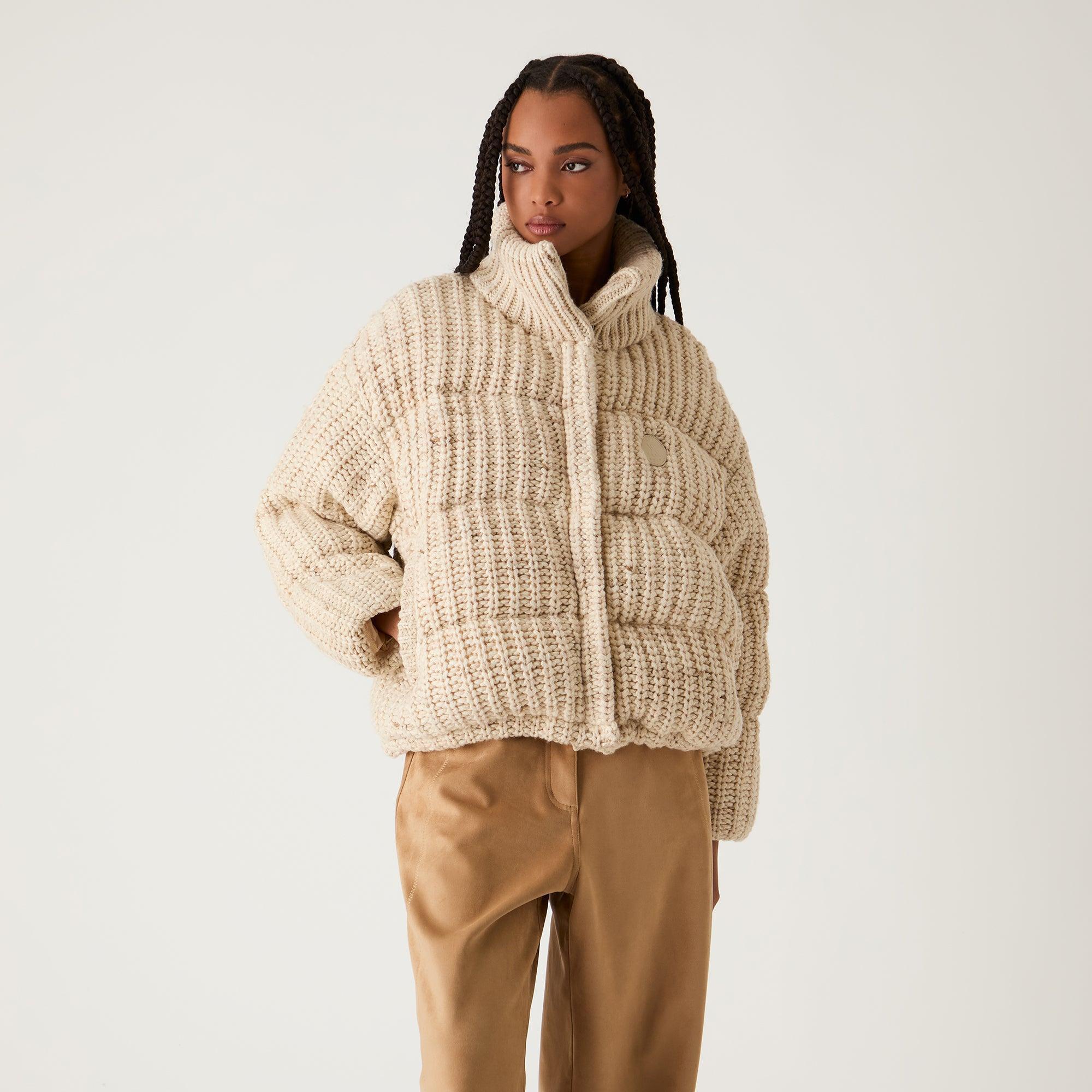 Kith Women Wynne Sweater Puffer - Muslin Female Product Image