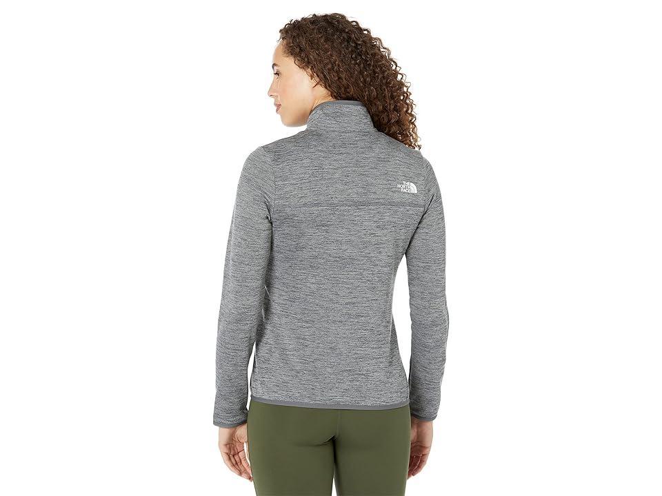 The North Face Canyonlands Full Zip (TNF Medium Grey Heather) Women's Clothing Product Image