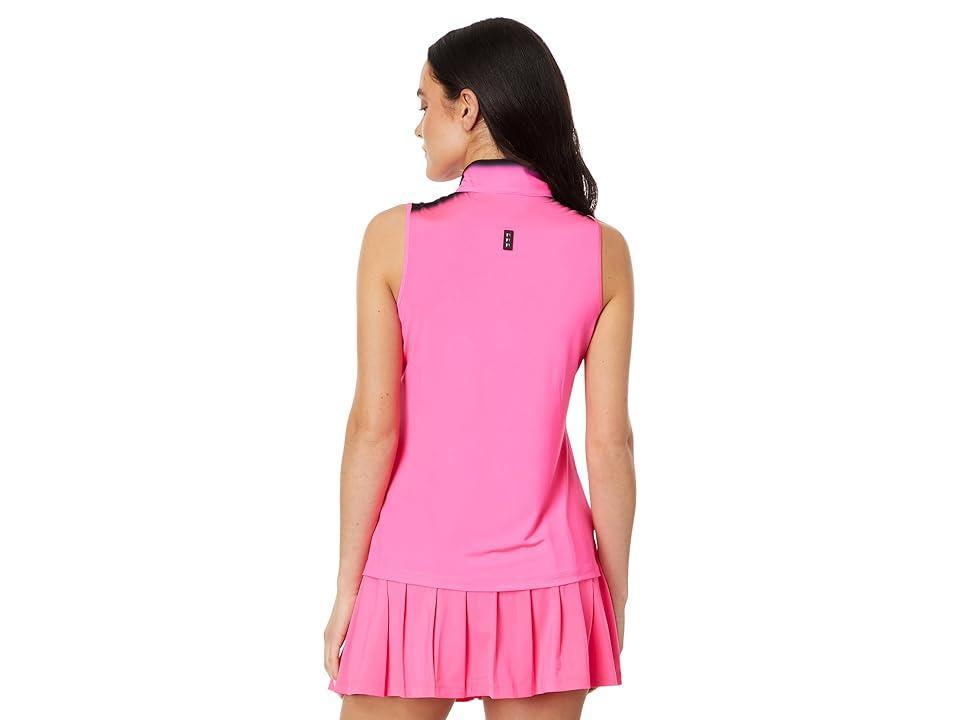 Jamie Sadock Dip Sleeveless Top (Zap/Ravishing) Women's Clothing Product Image