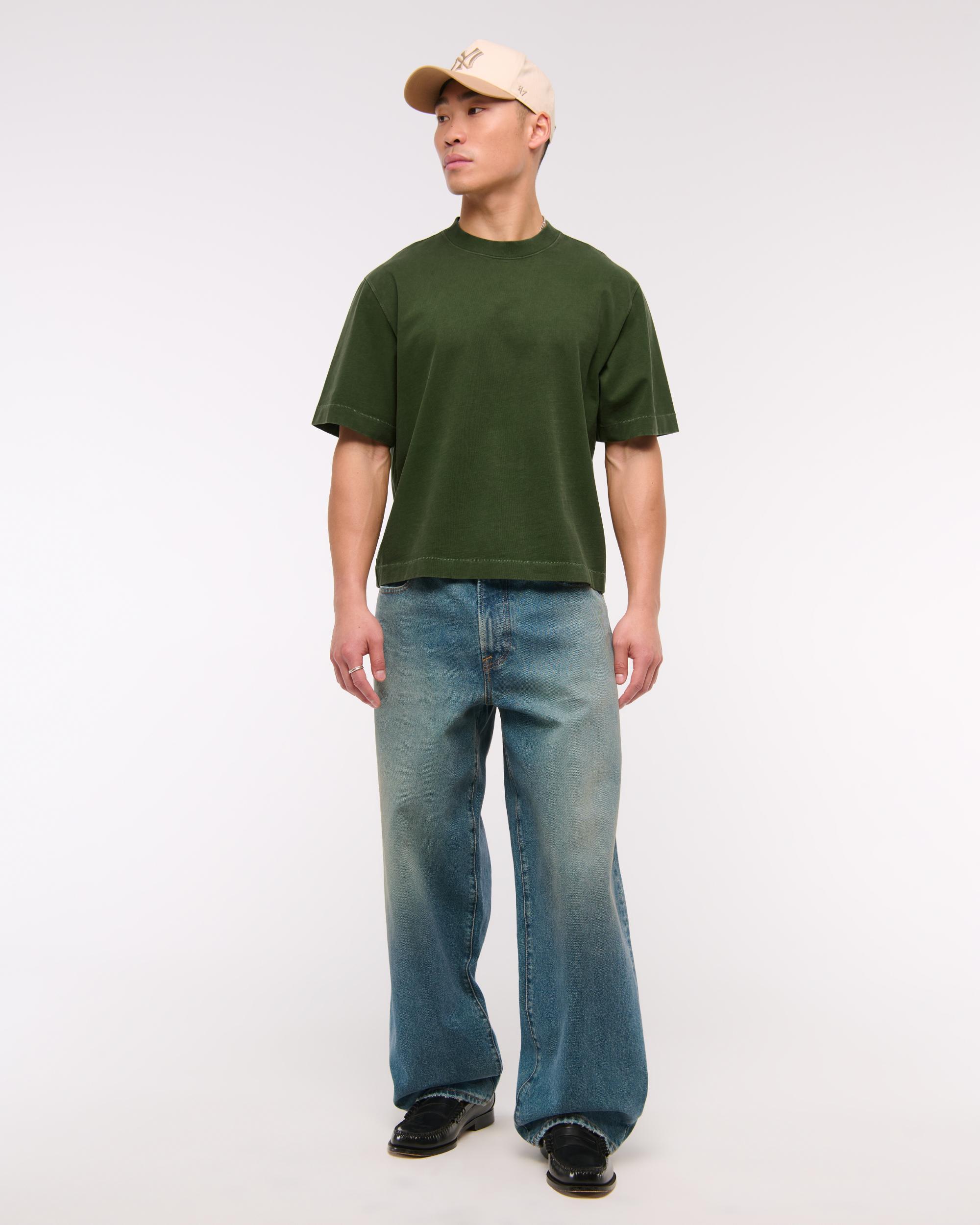 Premium Heavyweight Cropped Tee Product Image