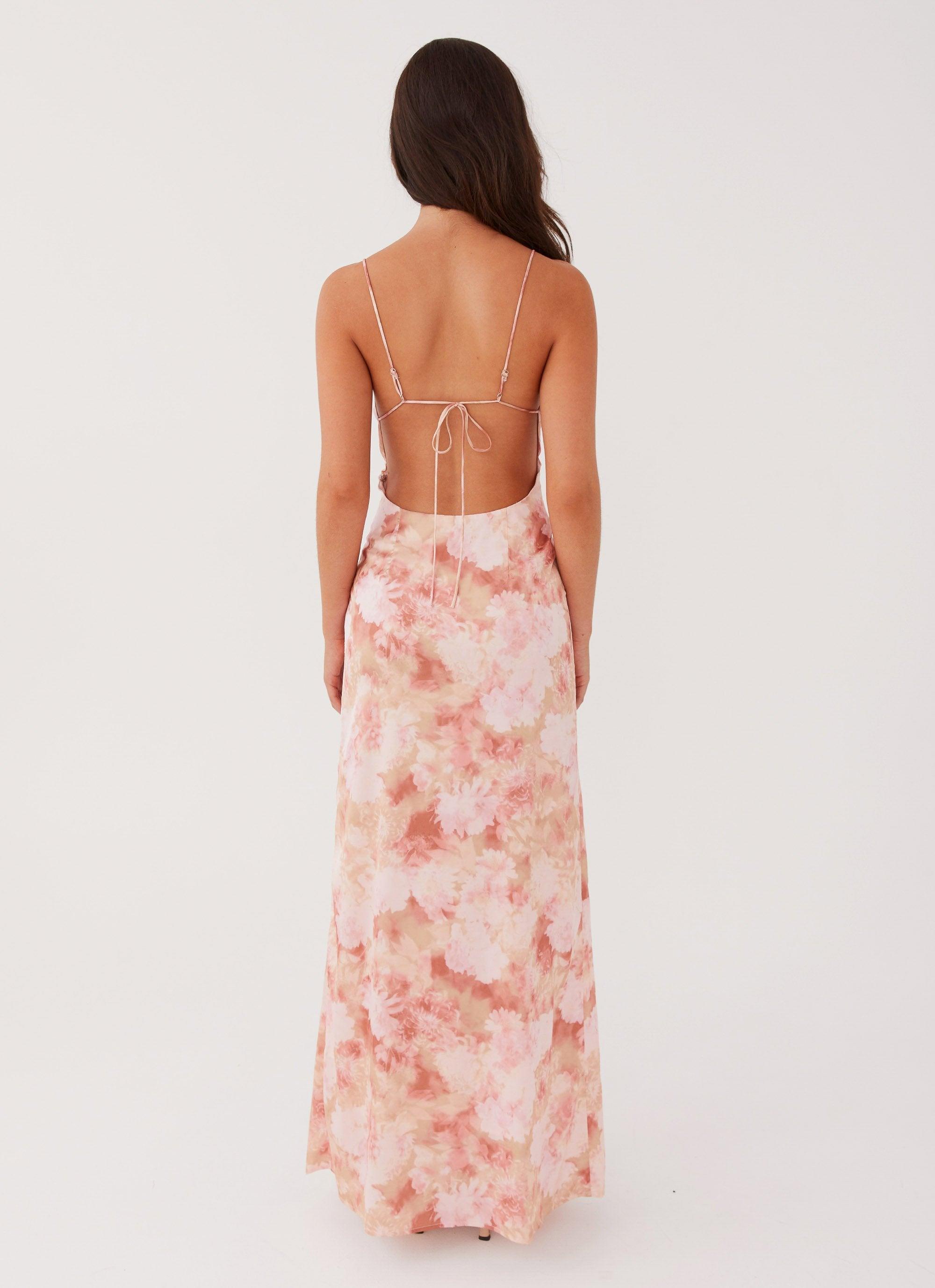 Dancing In The Sky Maxi Dress - Flower Garden Product Image