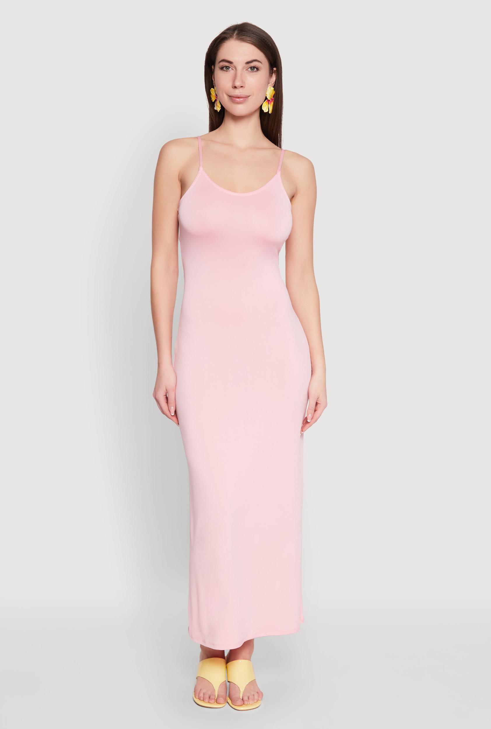 Womens Scoop Neck Cami Maxi Dress Product Image