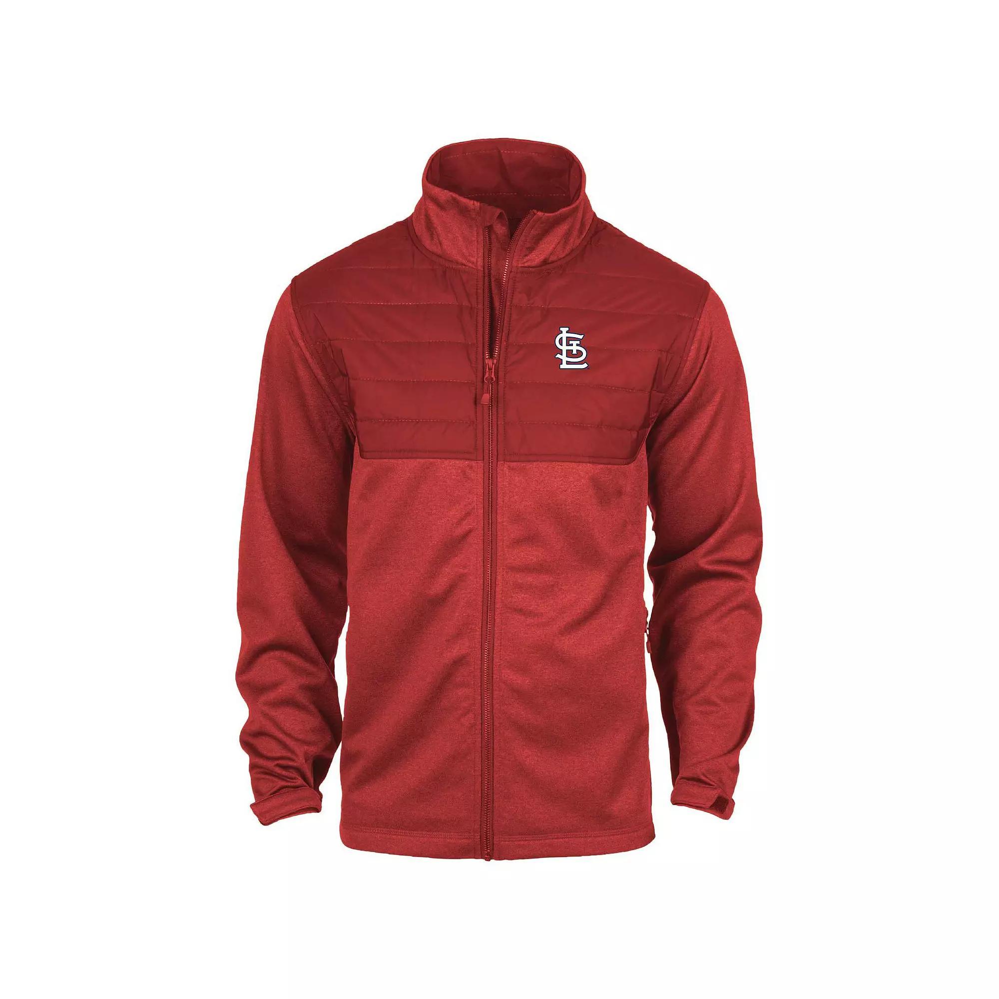 Men's Dunbrooke Heather Red St. Louis Cardinals Explorer Full-Zip Jacket,  Product Image