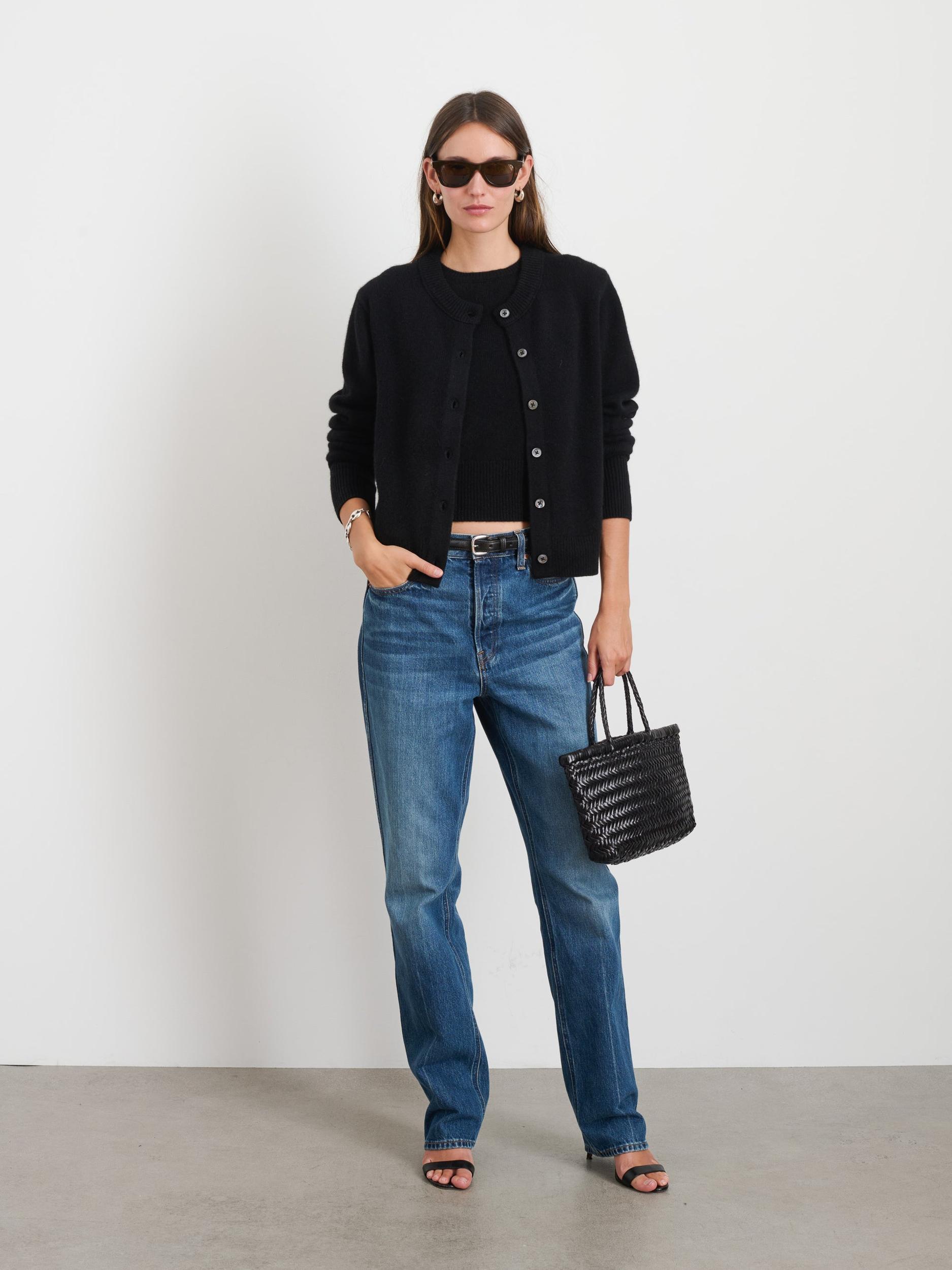 Lucie Cardigan in Cashmere Product Image