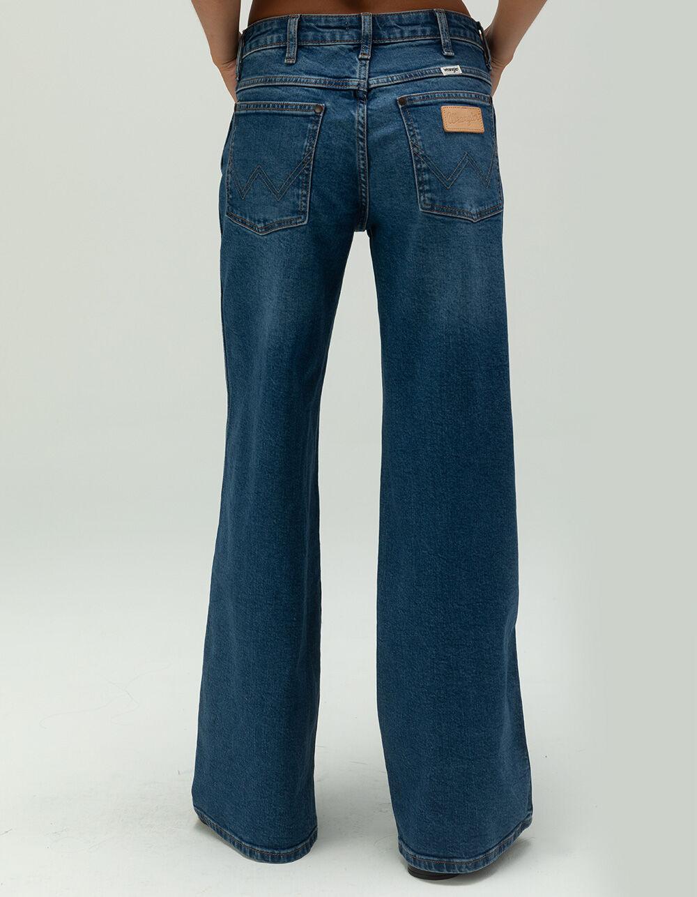 WRANGLER Worldwide Mid Rise Wide Leg Womens Jeans Product Image