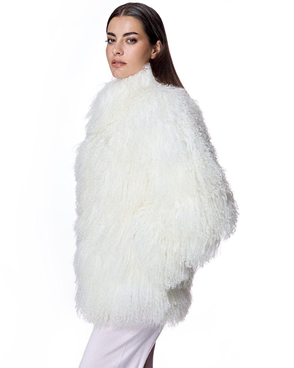 Julia & Stella by Maximilian Tibetan Lamb Jacket Product Image