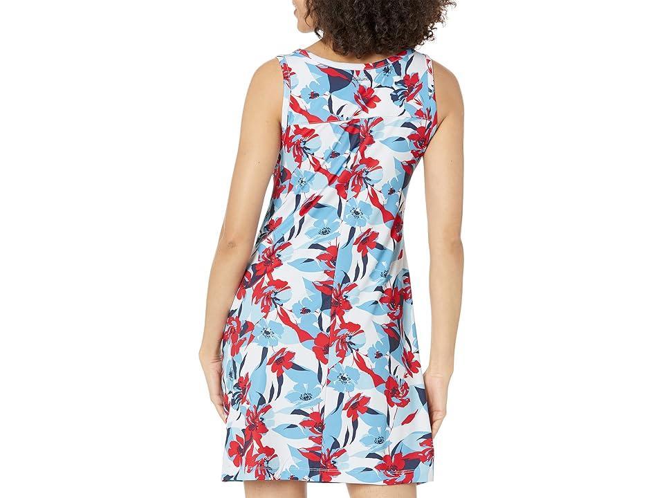 Columbia Chill River Printed Dress (Red Lily/Pop Flora) Women's Dress Product Image