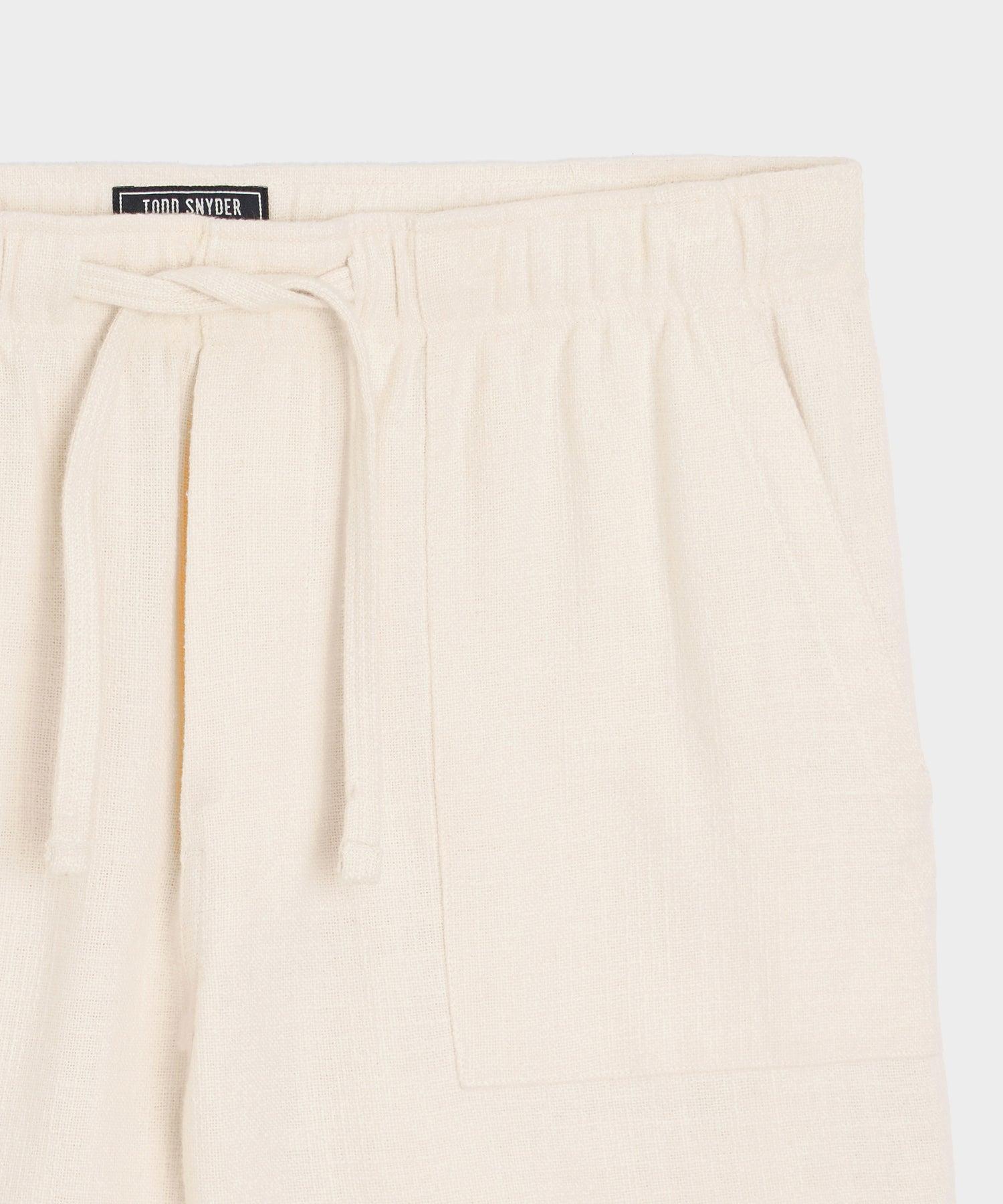 7" Textured Cotton Beach Short Product Image