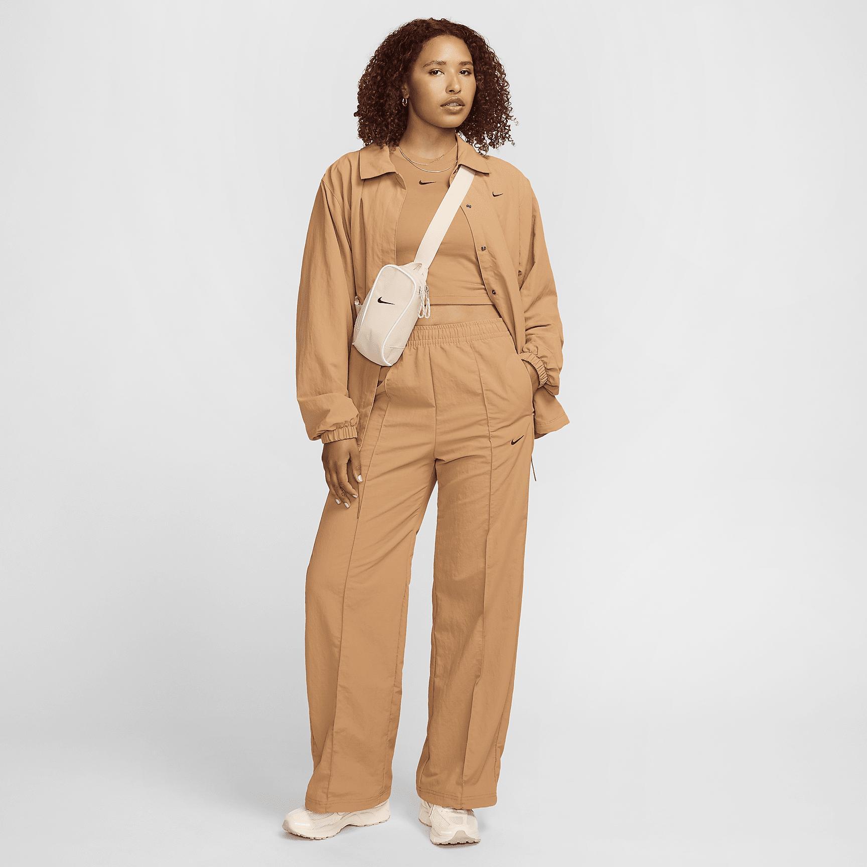 Womens Nike Sportswear Everything Wovens Mid-Rise Open-Hem Pants | FQ3588-224 Product Image