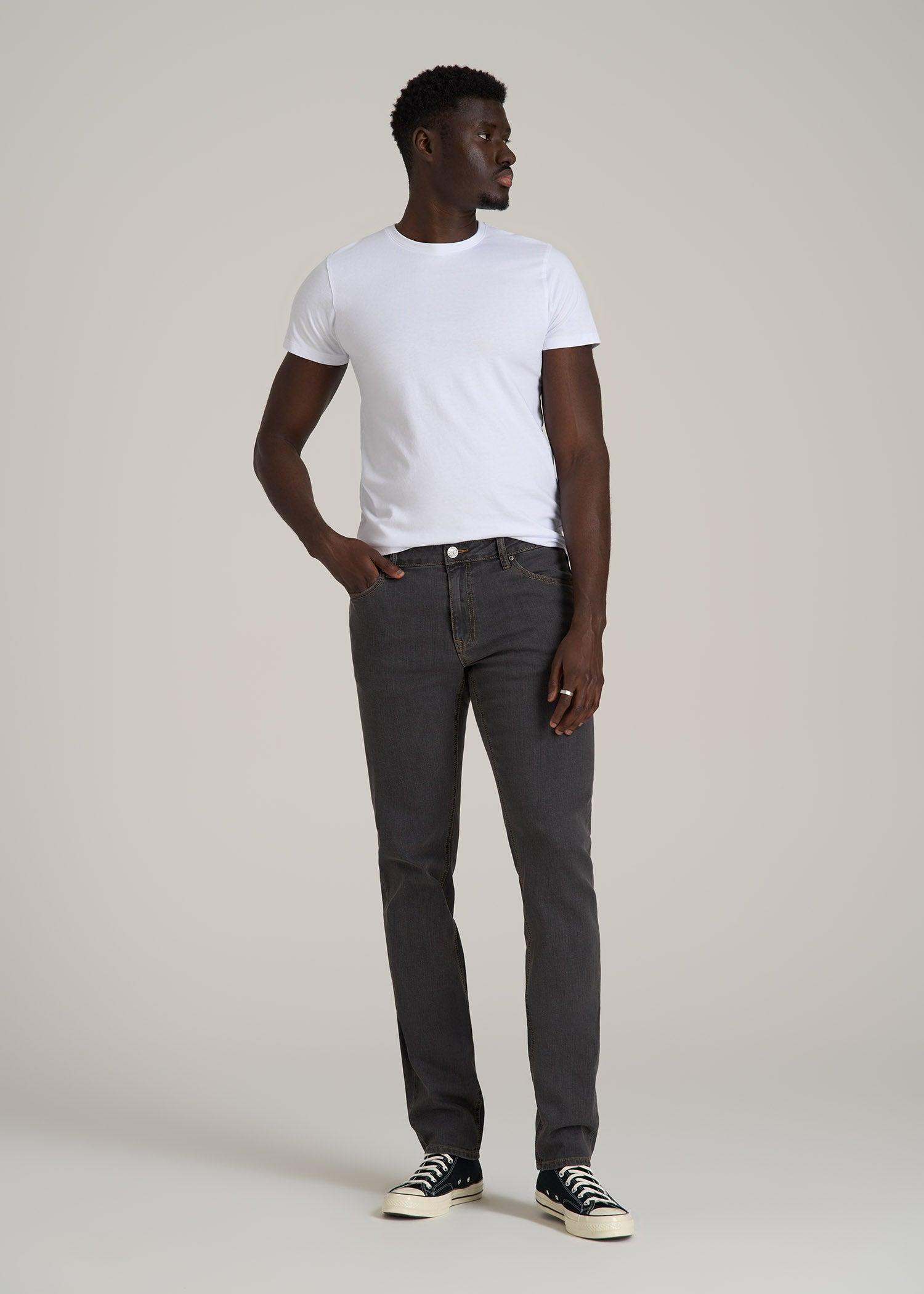Carman TAPERED Jeans for Tall Men in Grey Male Product Image