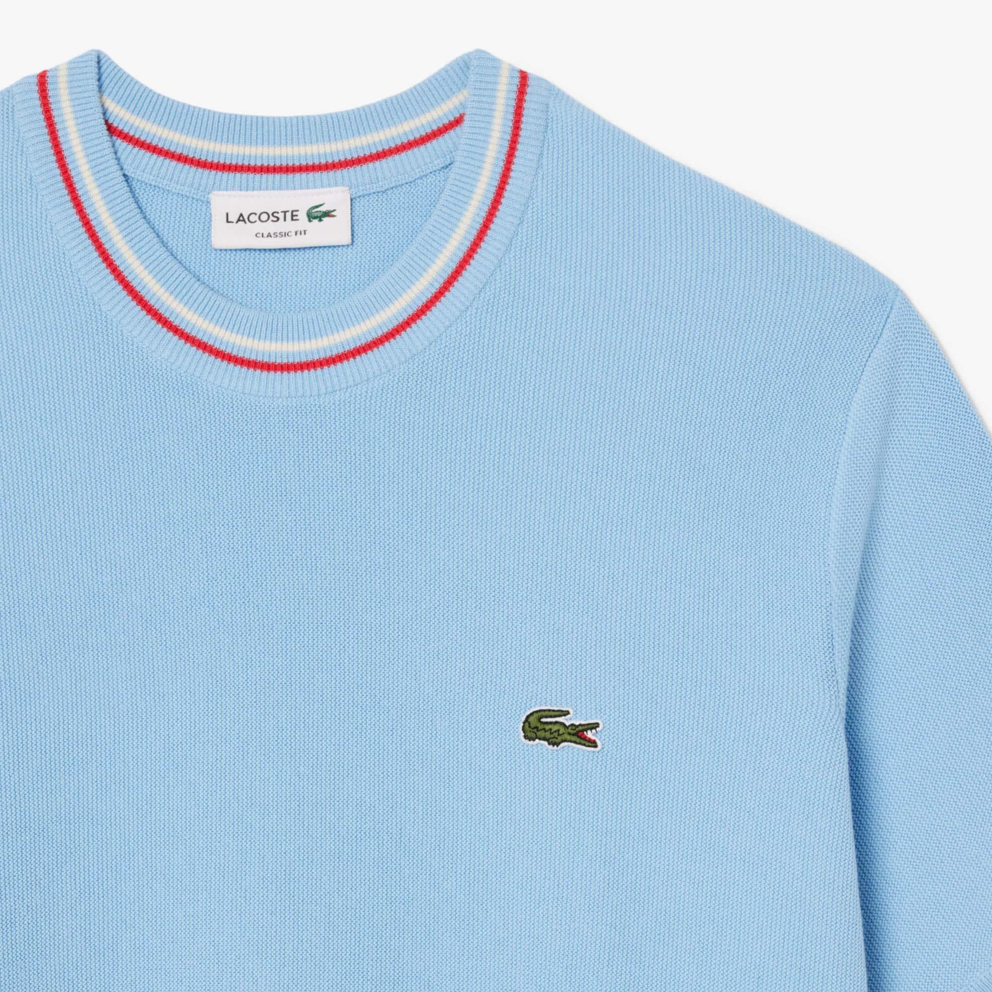 Men's Classic Fit Striped Knit T-Shirt Product Image