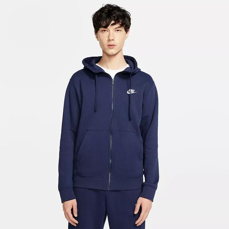 Mens Nike Sportswear Club Fleece Full-Zip Hoodie Product Image