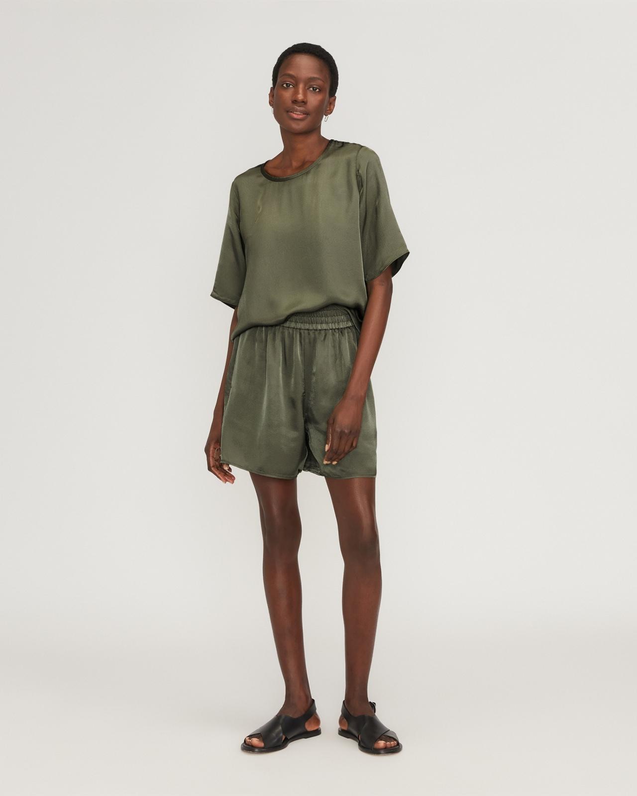 Womens Satin Relaxed T-Shirt by Everlane Product Image