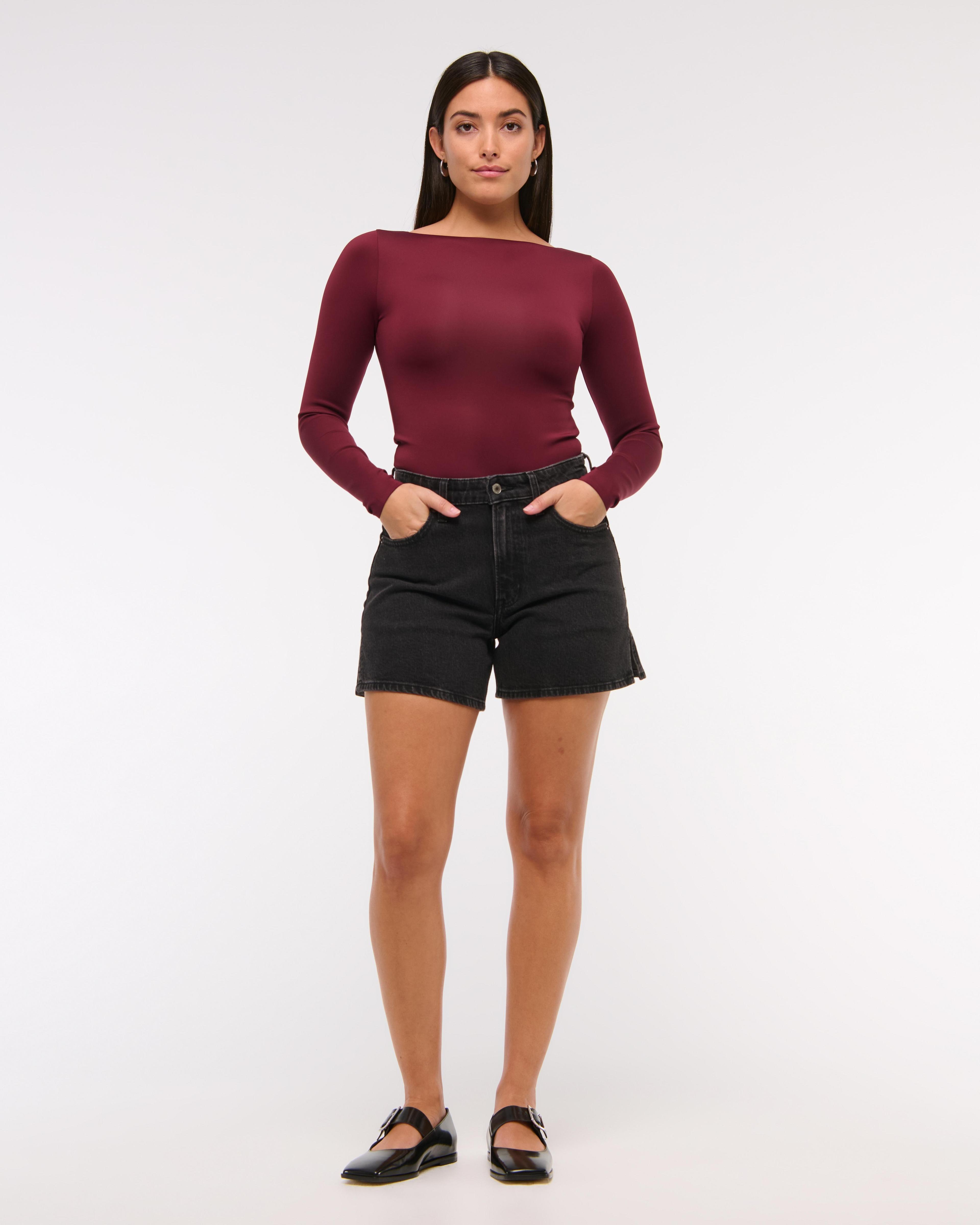 Curve Love High Rise Dad Short Product Image