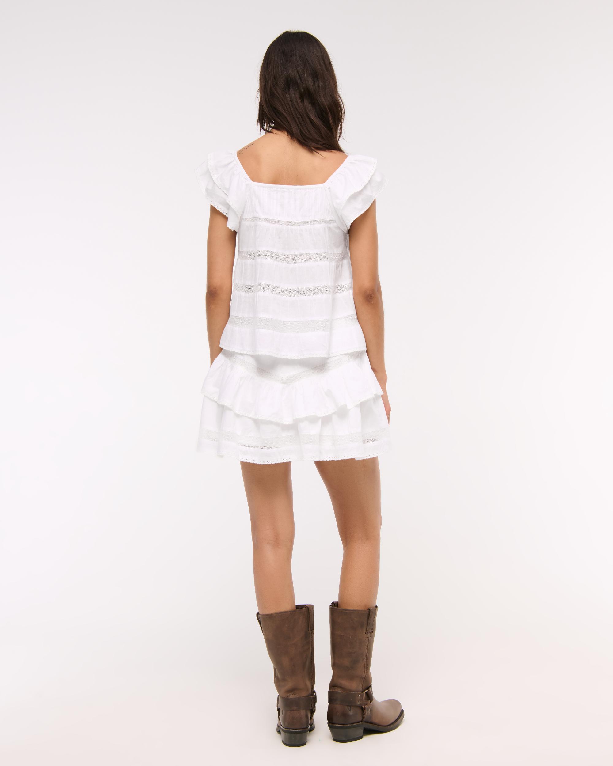 Ruffle Babydoll Top Product Image