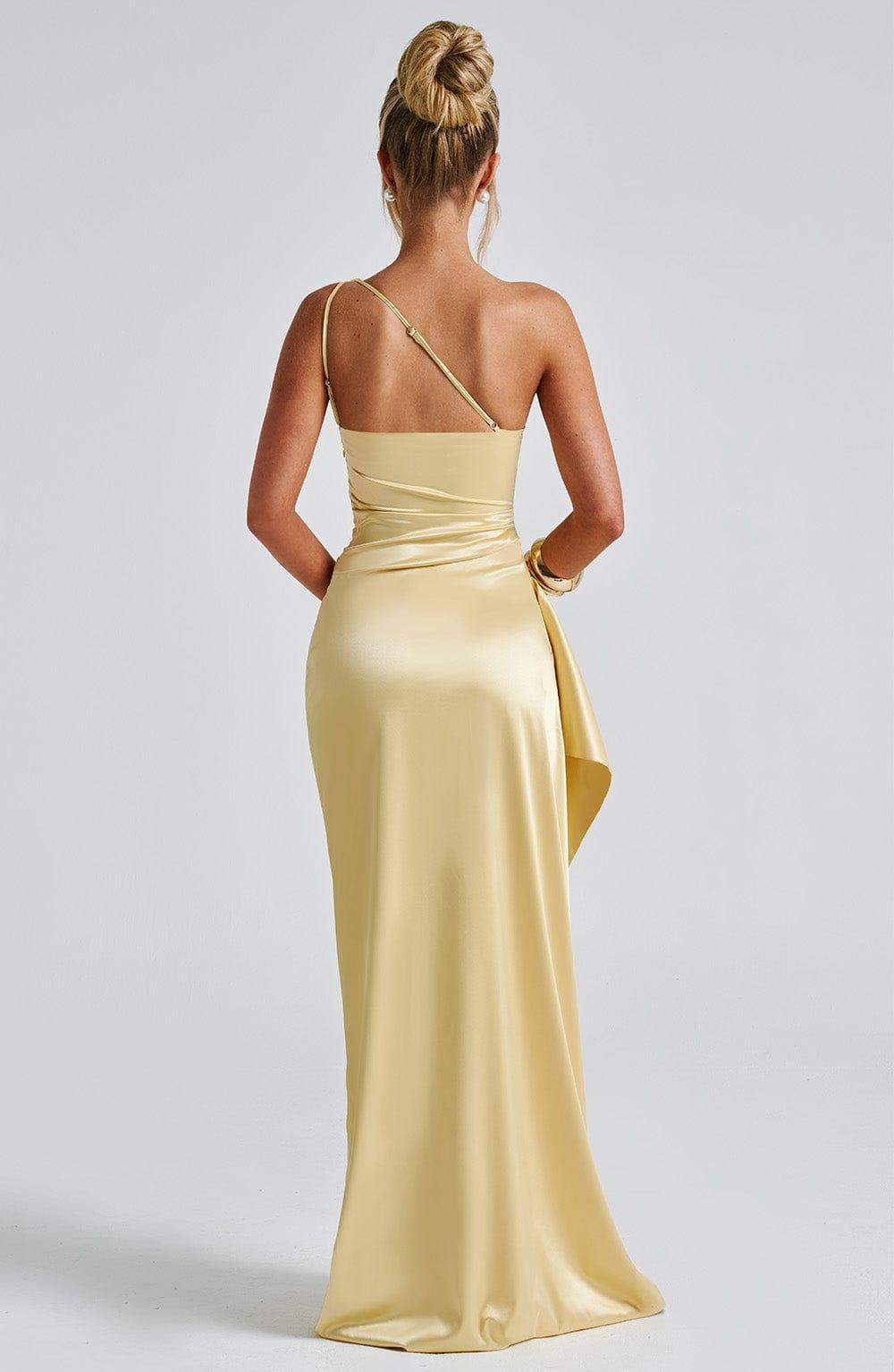 Ariel Maxi Dress - Lemon Product Image