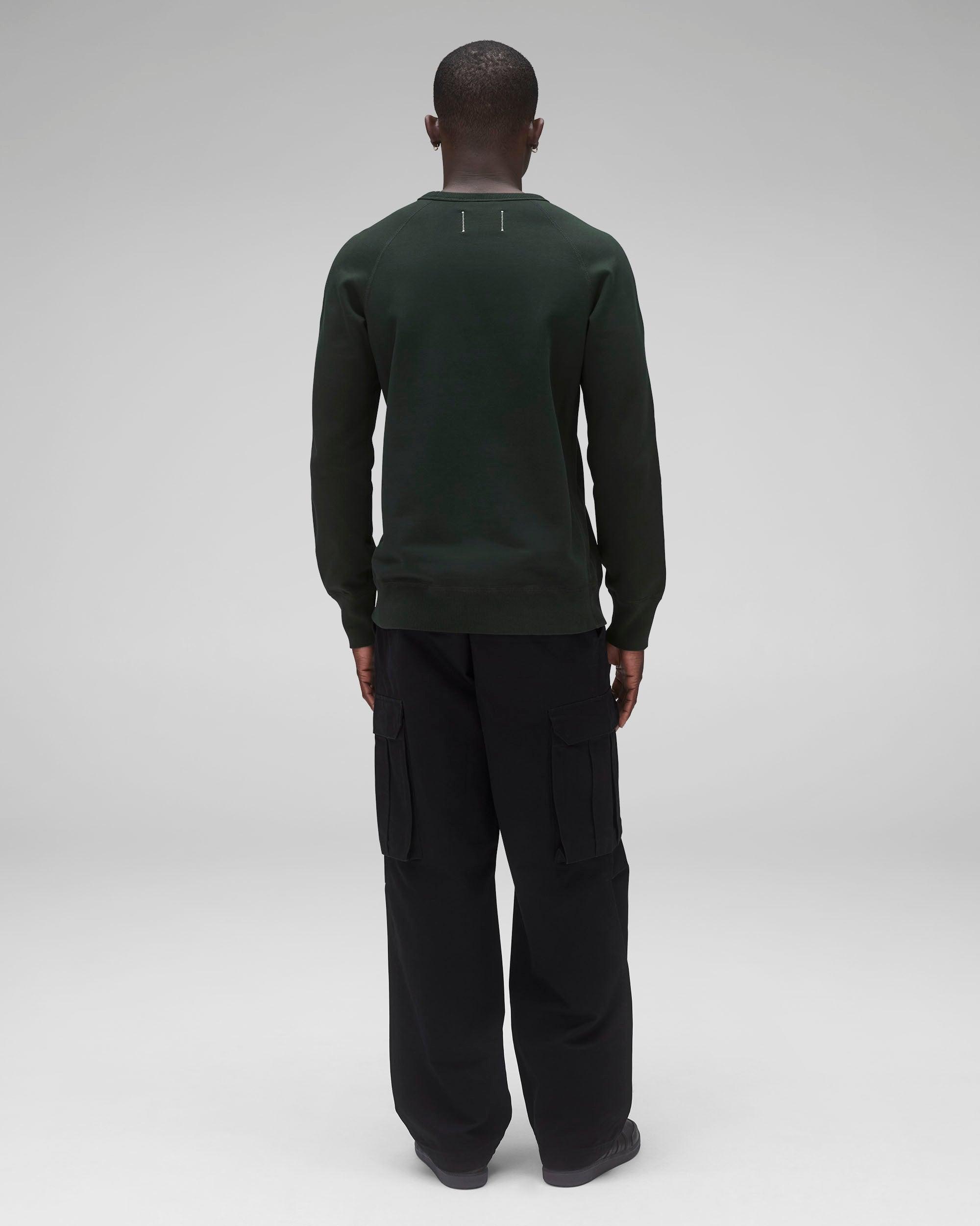 Midweight Terry Slim Crewneck - Vault Male Product Image