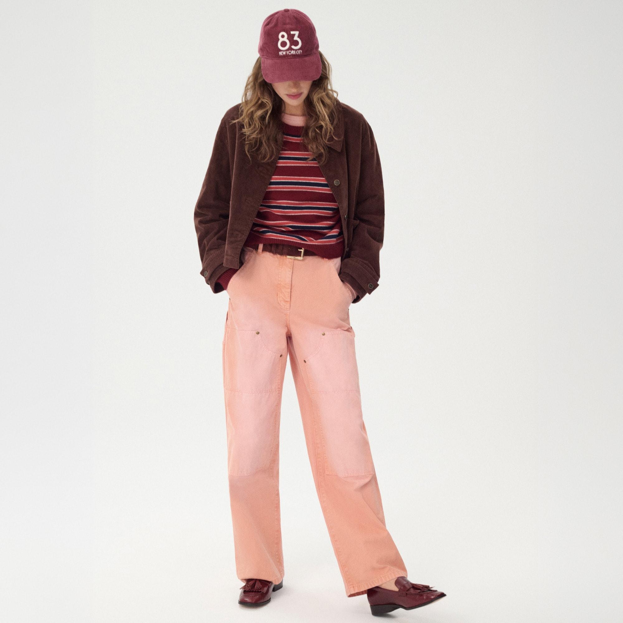 Painter pant in cotton canvas Product Image