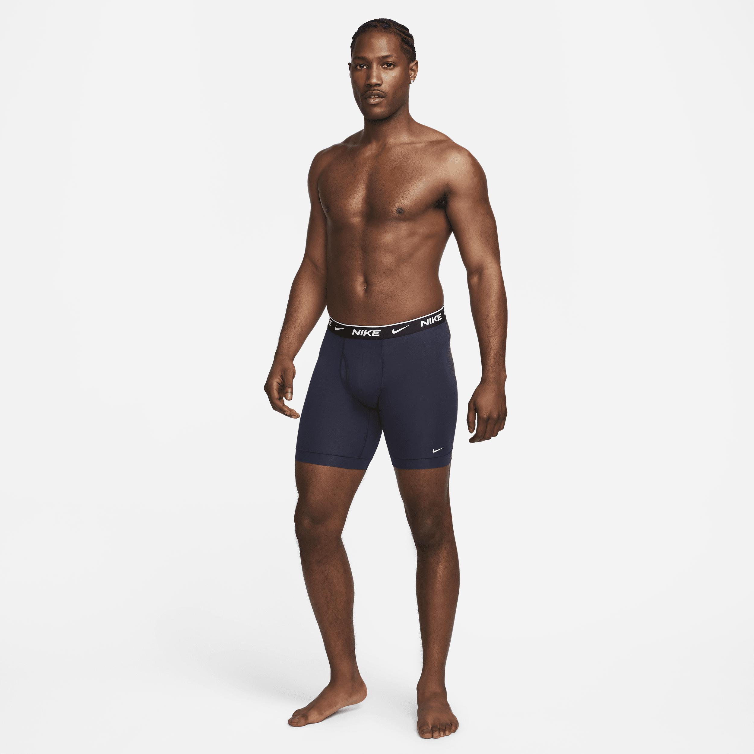 Mens Nike Dri-FIT Essential 3-pack Stretch Long-Leg Boxer Briefs Product Image