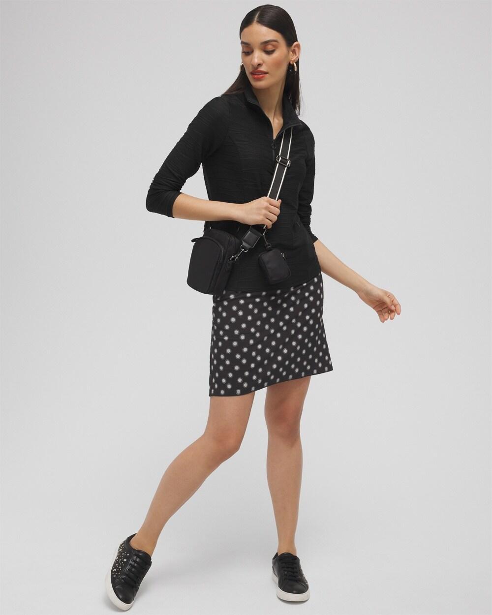 Zenergy® UPF Polka Dot Pleat Skort Product Image