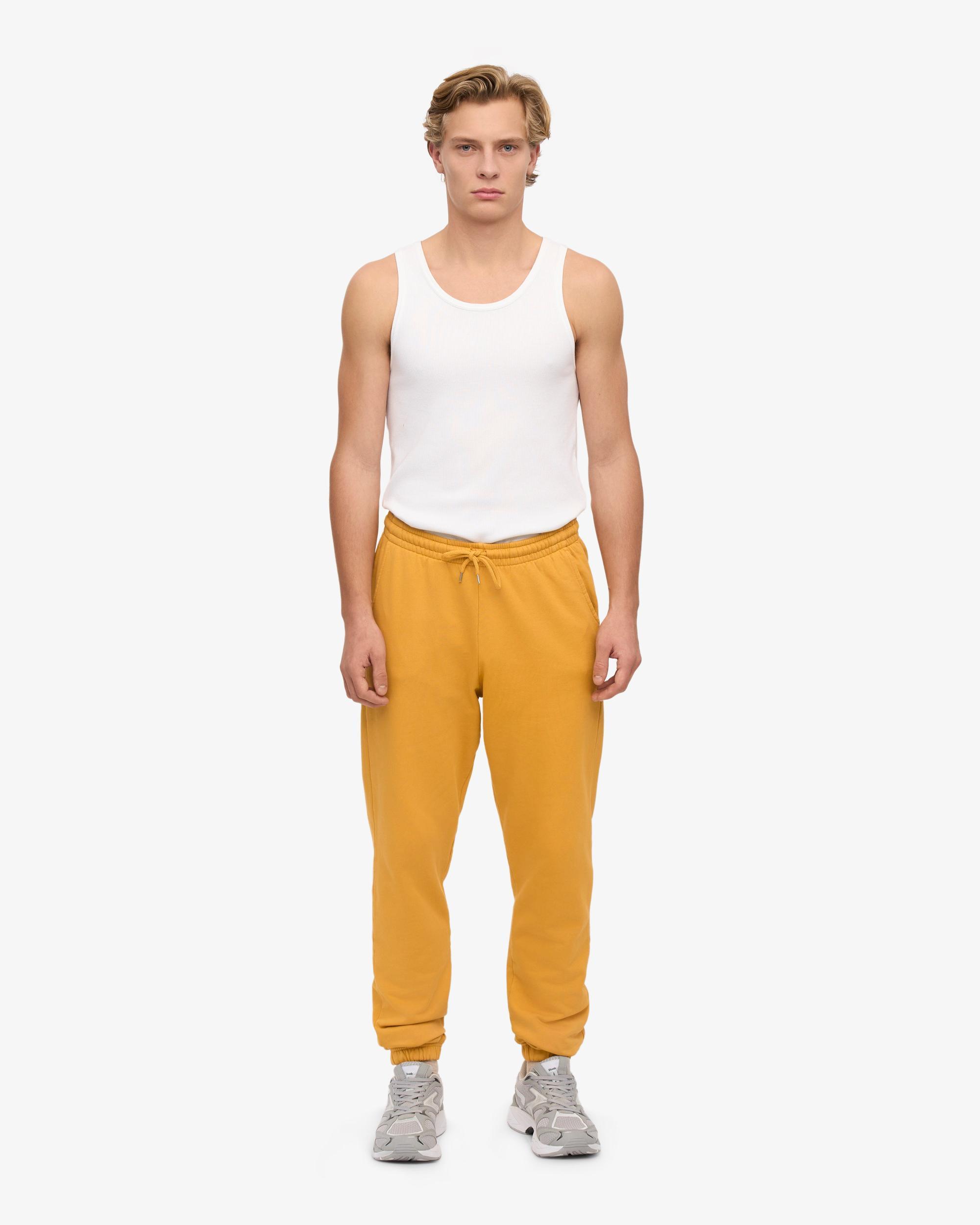 Organic Sweatpants - Burned Yellow Product Image