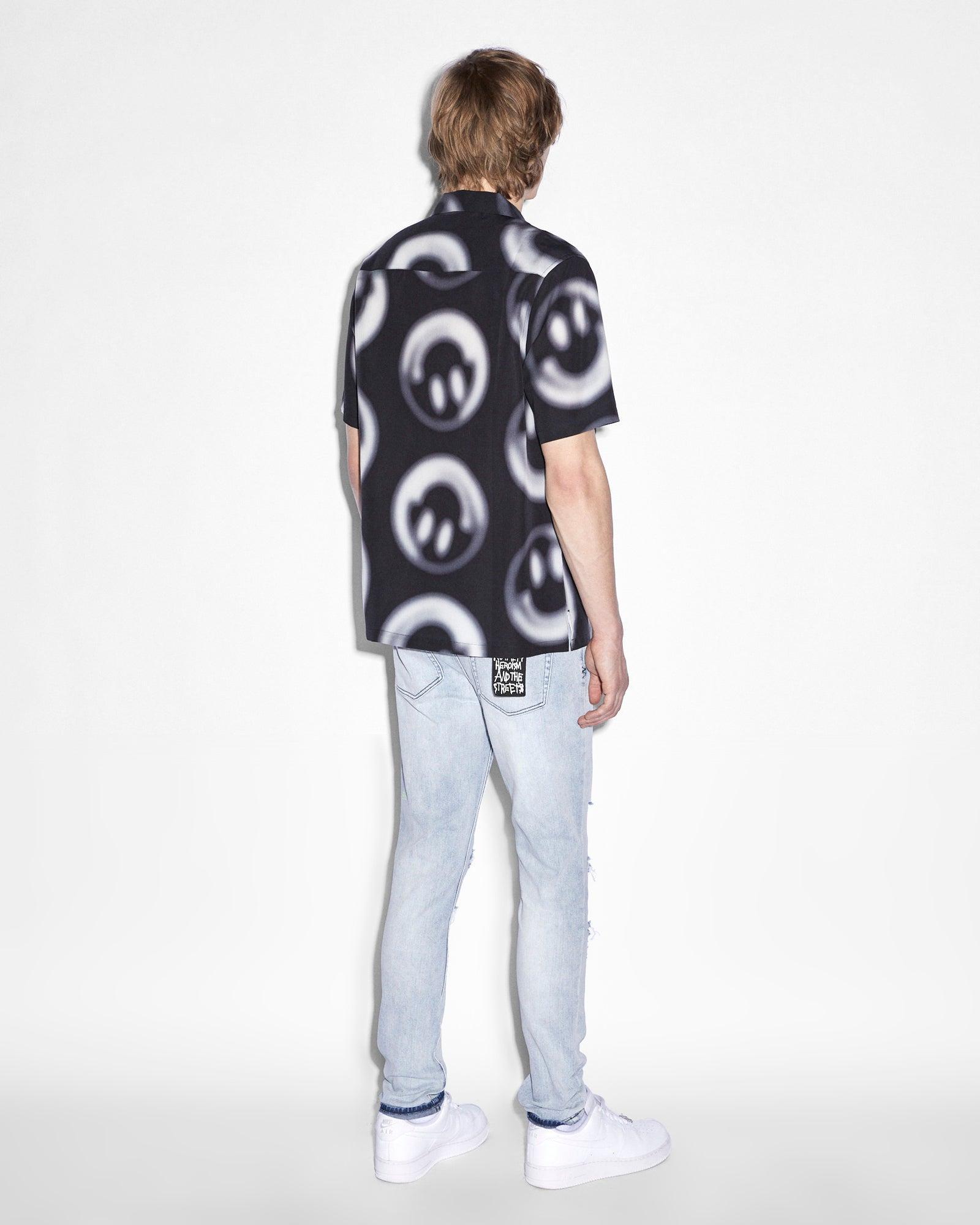 HAPPY RESORT SS SHIRT BLACK Male Product Image