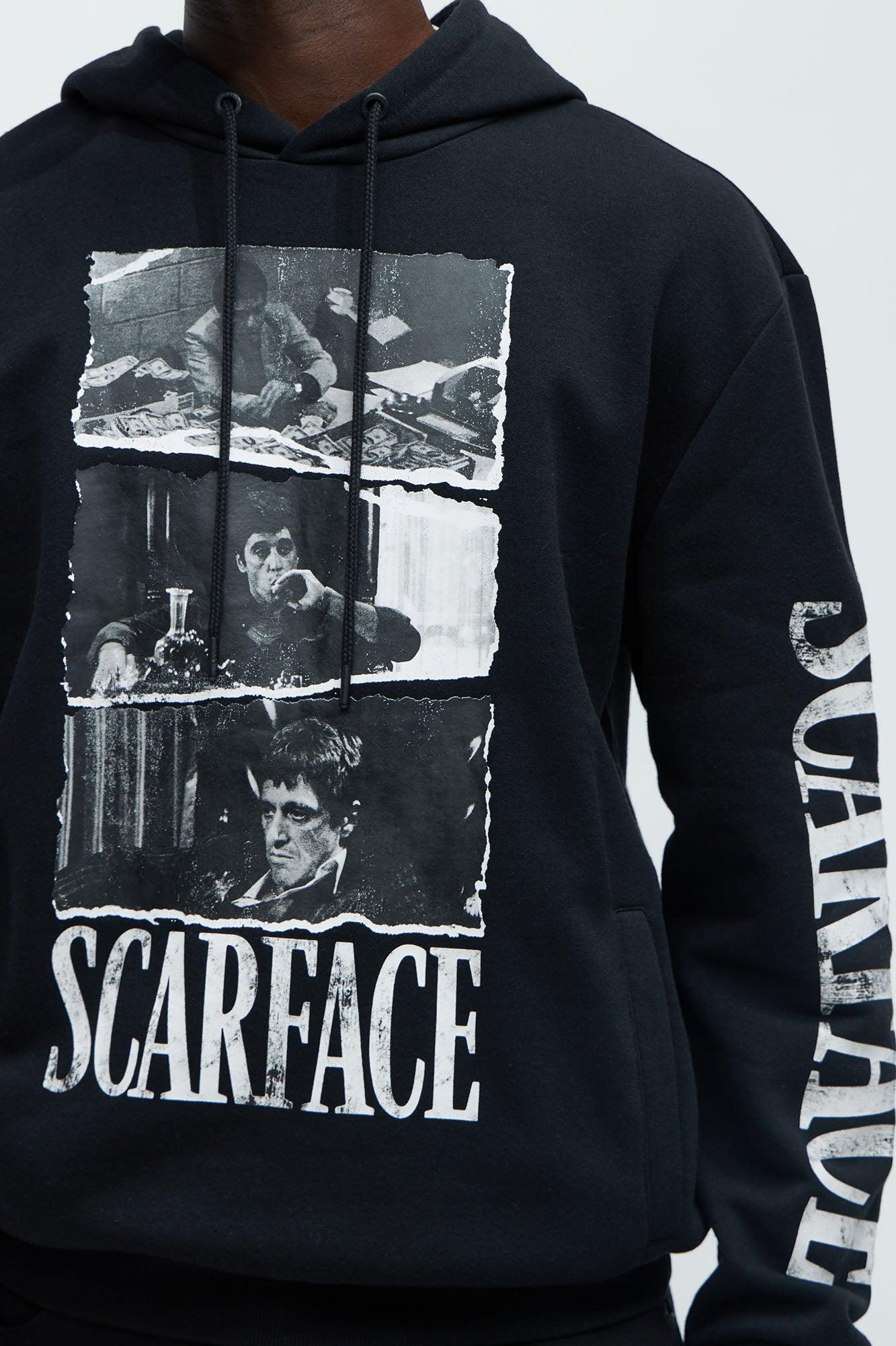 Scarface Tony Montana Hoodie - Black Product Image