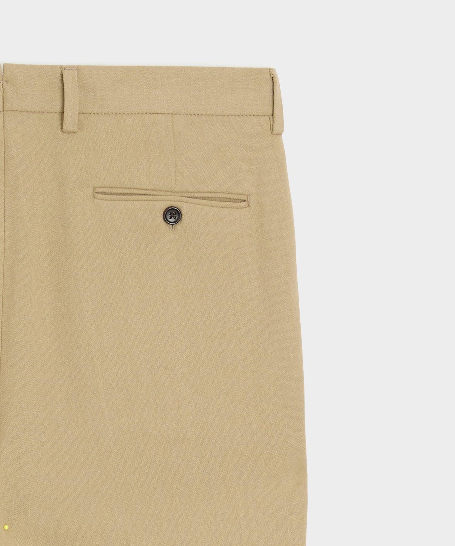 Italian Cotton Crepe Wythe Trouser Product Image