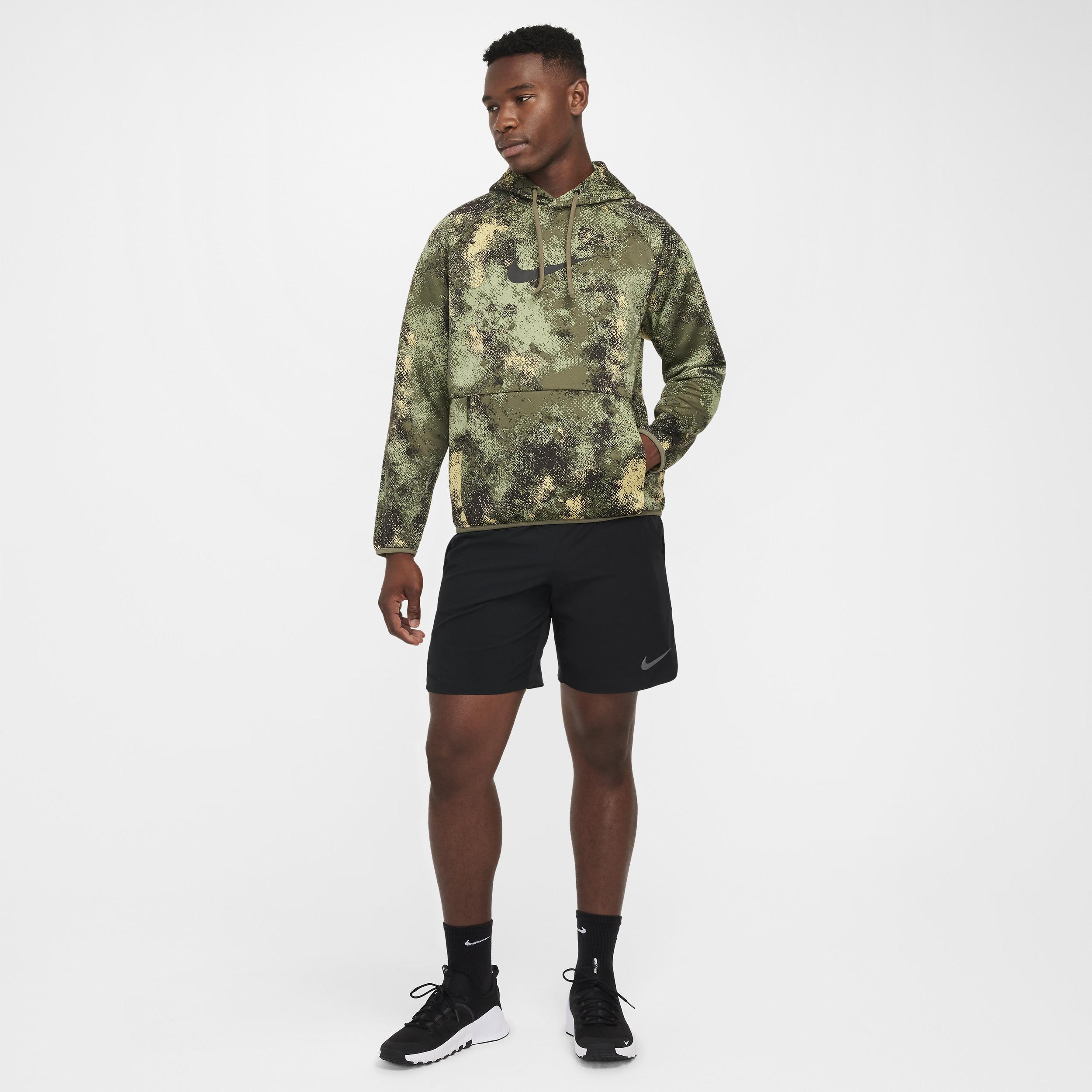 Nike Men's Camo Therma-FIT Versatile Pullover Hoodie Product Image