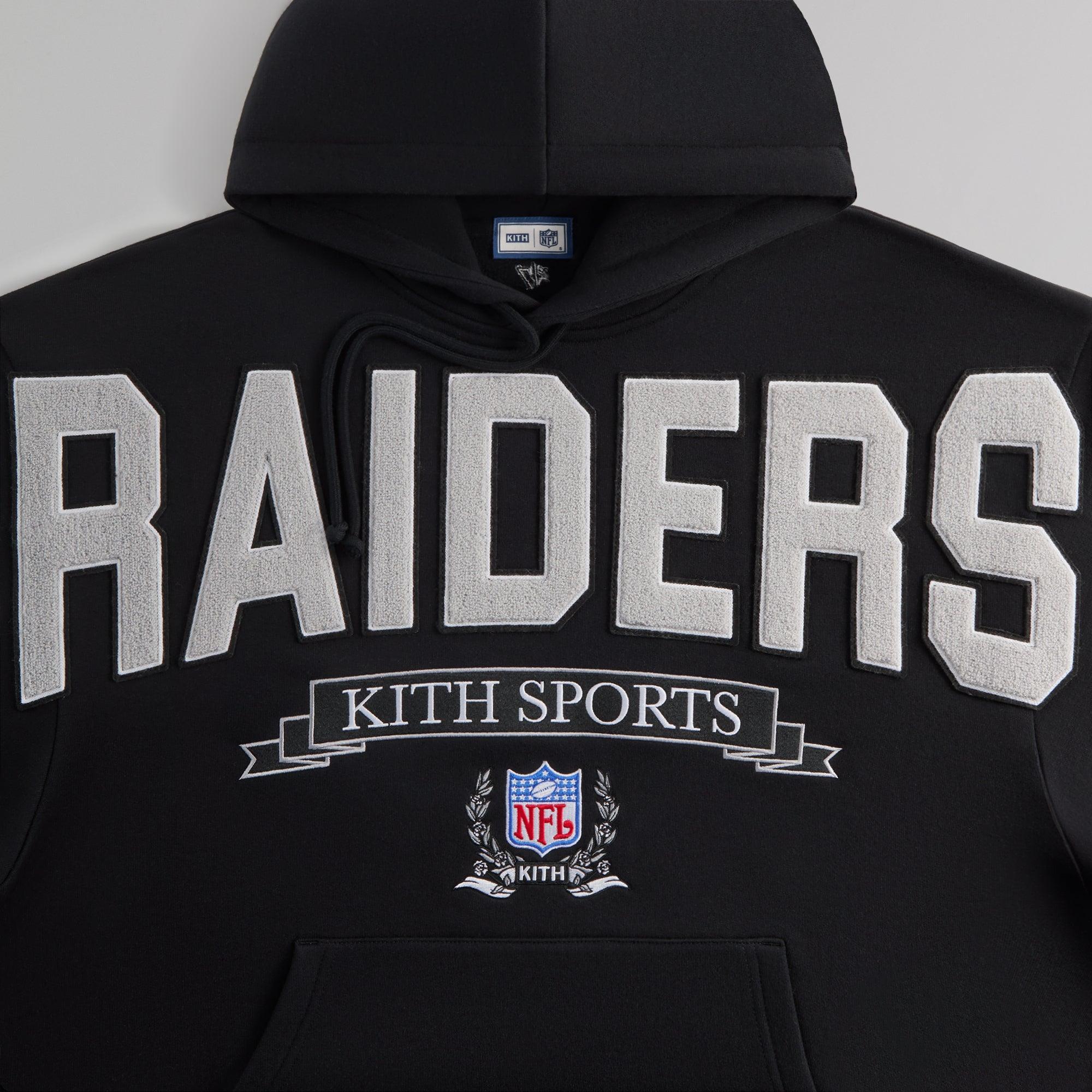 Kith & '47 for the NFL: Raiders Nelson Hoodie - Black Male Product Image