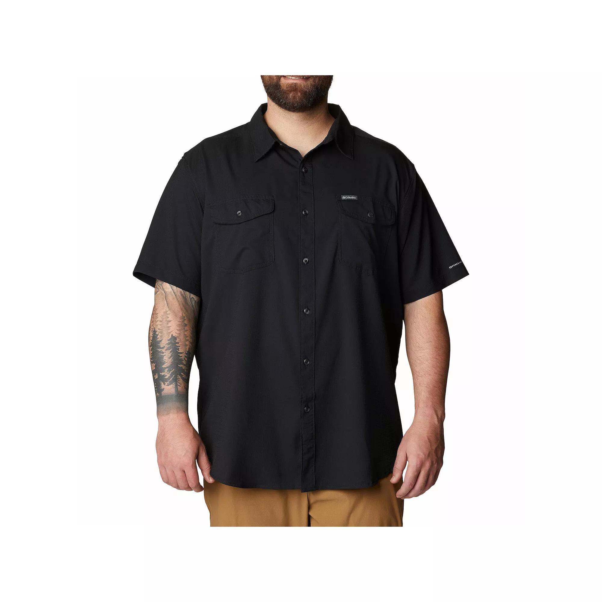 Columbia Mens Utilizer II Solid Short Sleeve Shirt Tall- Product Image