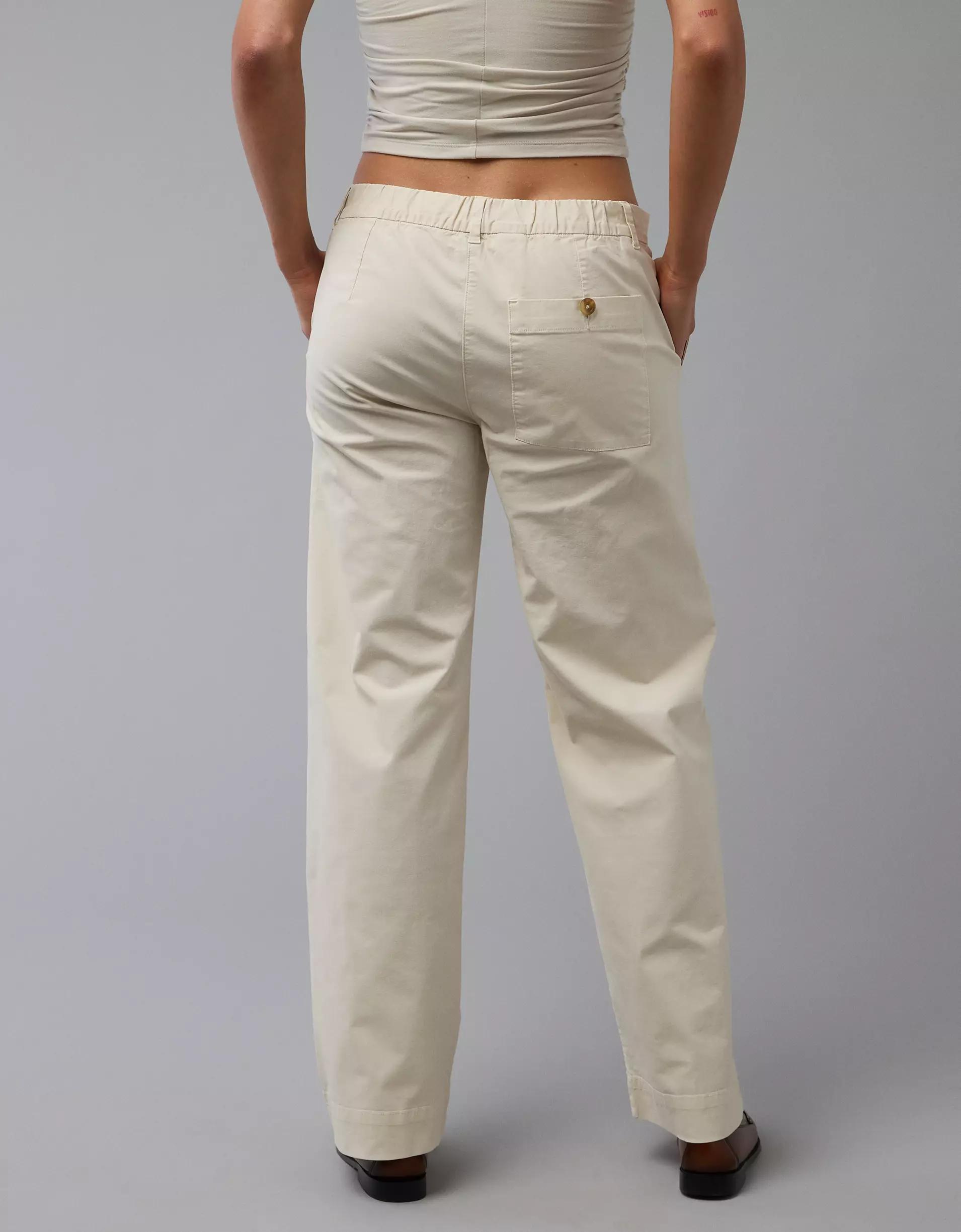 AE Stretch Stovepipe Khaki Pant Product Image
