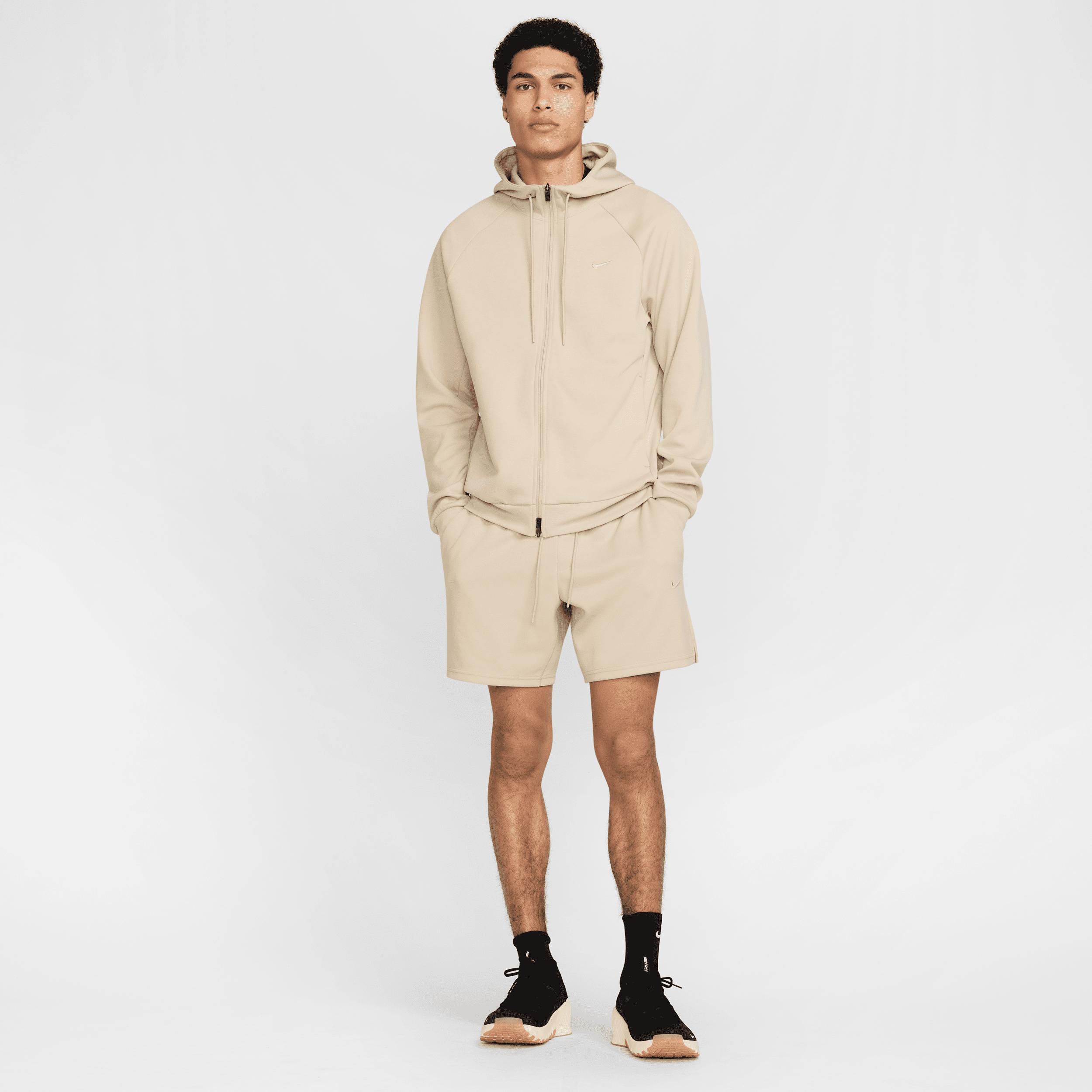 Nike Men's Primary Fleece Dri-FIT UV Full-Zip Performance Hoodie Product Image