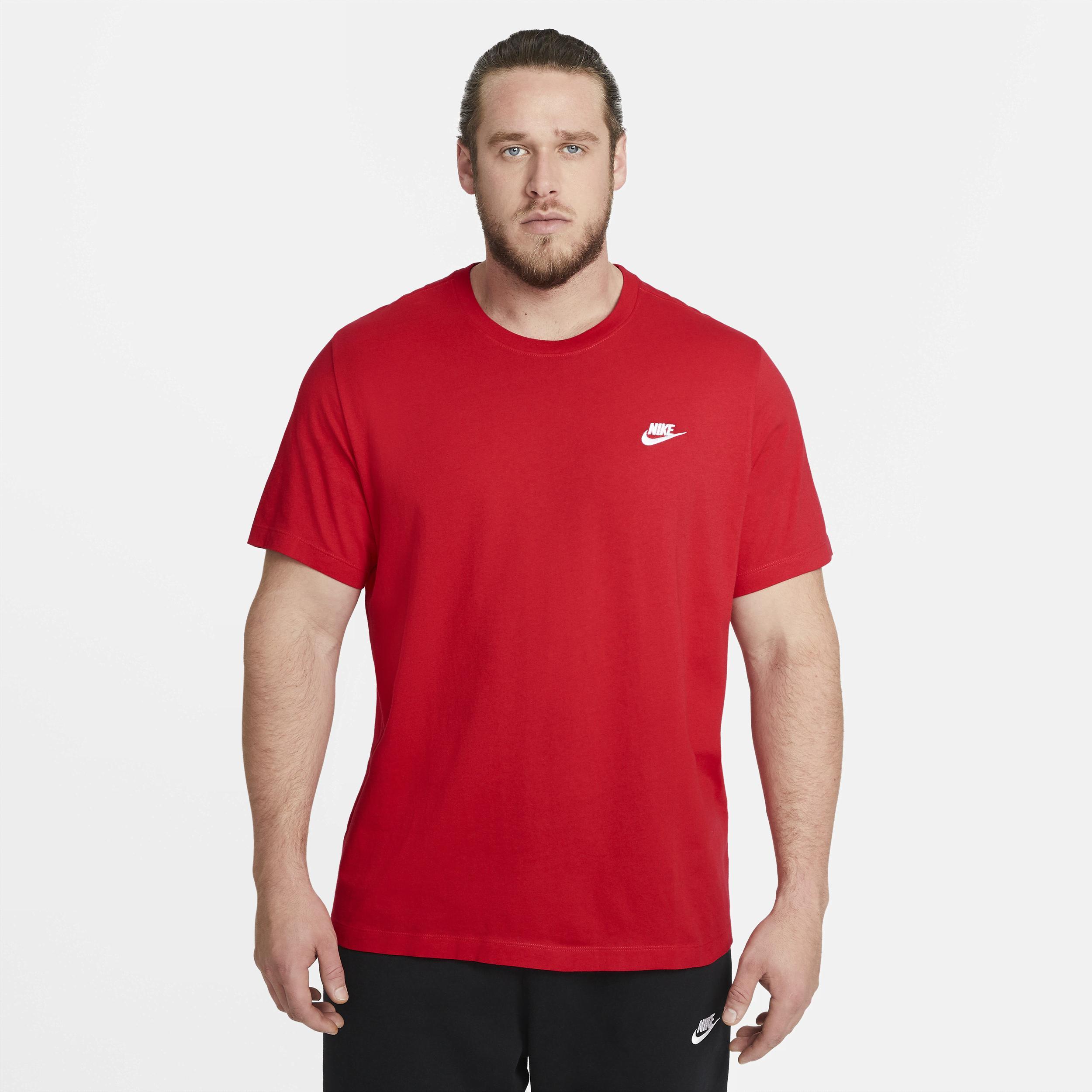 Mens Nike Sportswear Club T-Shirt | AR4997-657 Product Image
