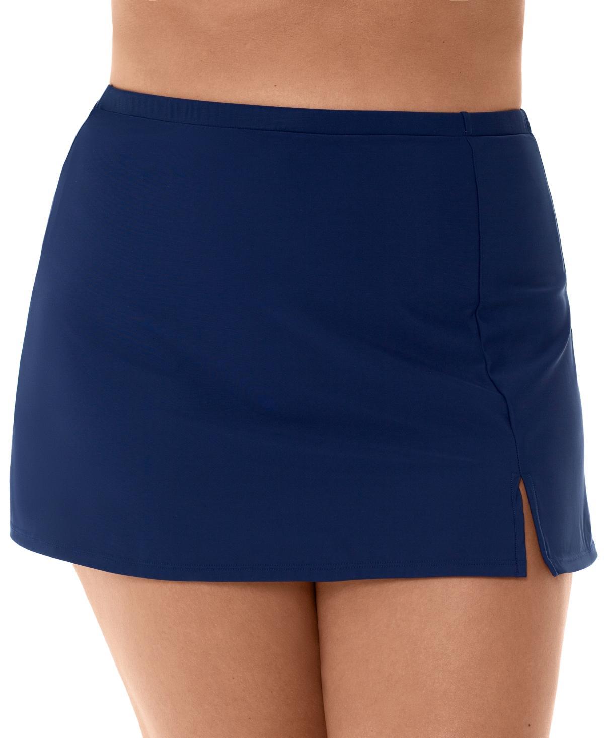 Swim Solutions Plus Size Swim Skirt, Created for Macys Product Image