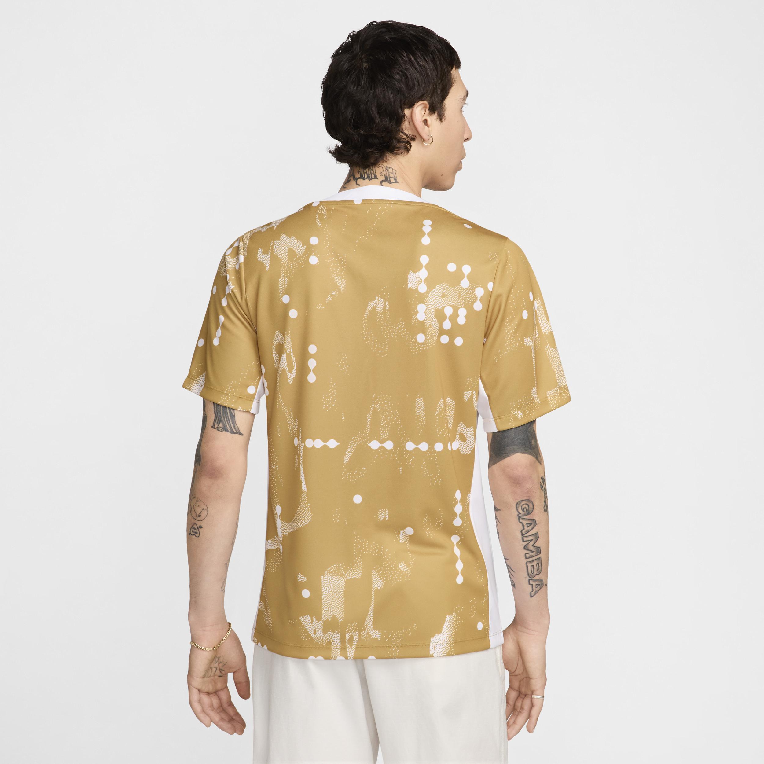 Pumas UNAM Academy Pro Nike Mens Dri-FIT Soccer Short-Sleeve Pre-Match Top | FN9660-714 Product Image