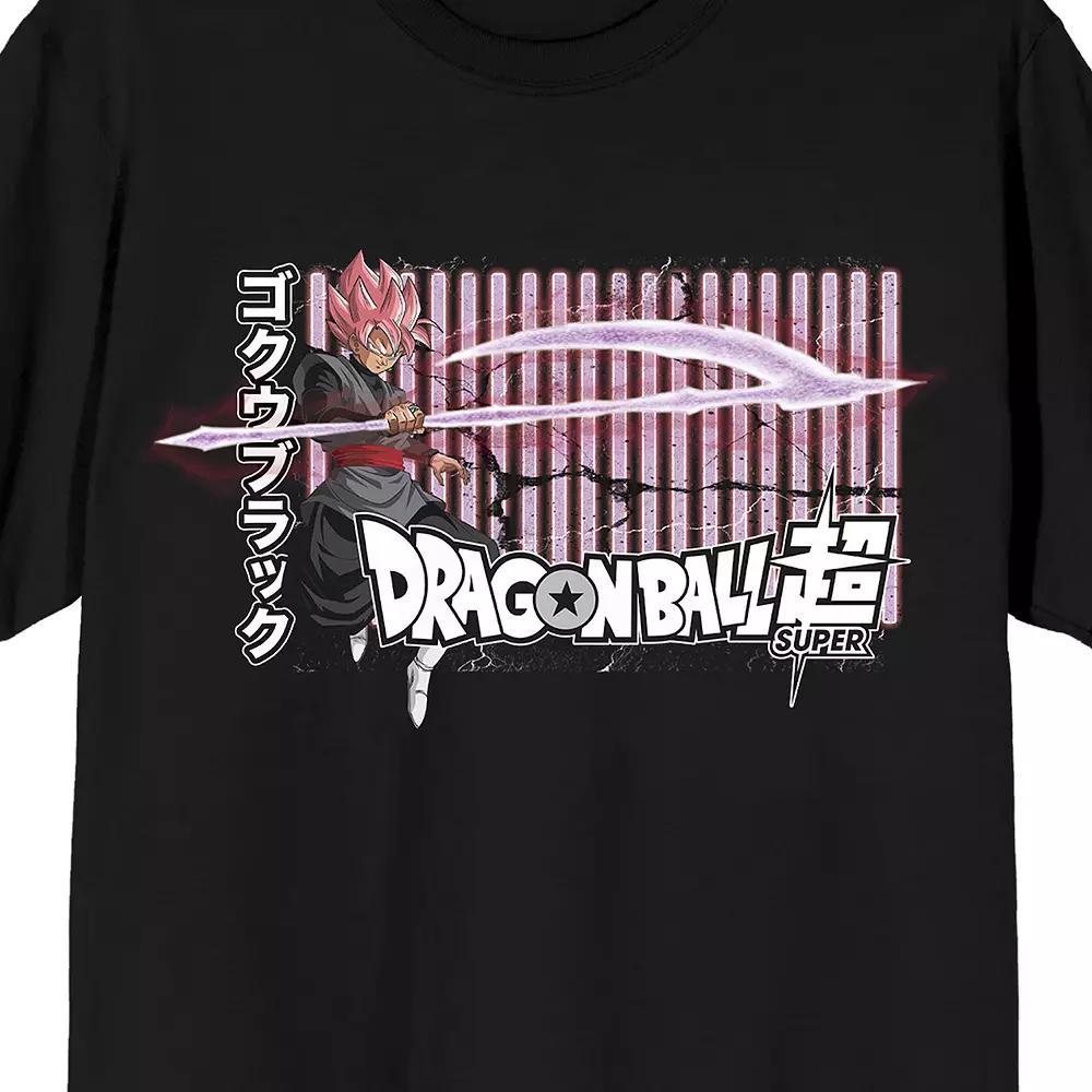 Men's Dragon Ball Super Black Goku Short Sleeve Graphic T-Shirt,  Product Image