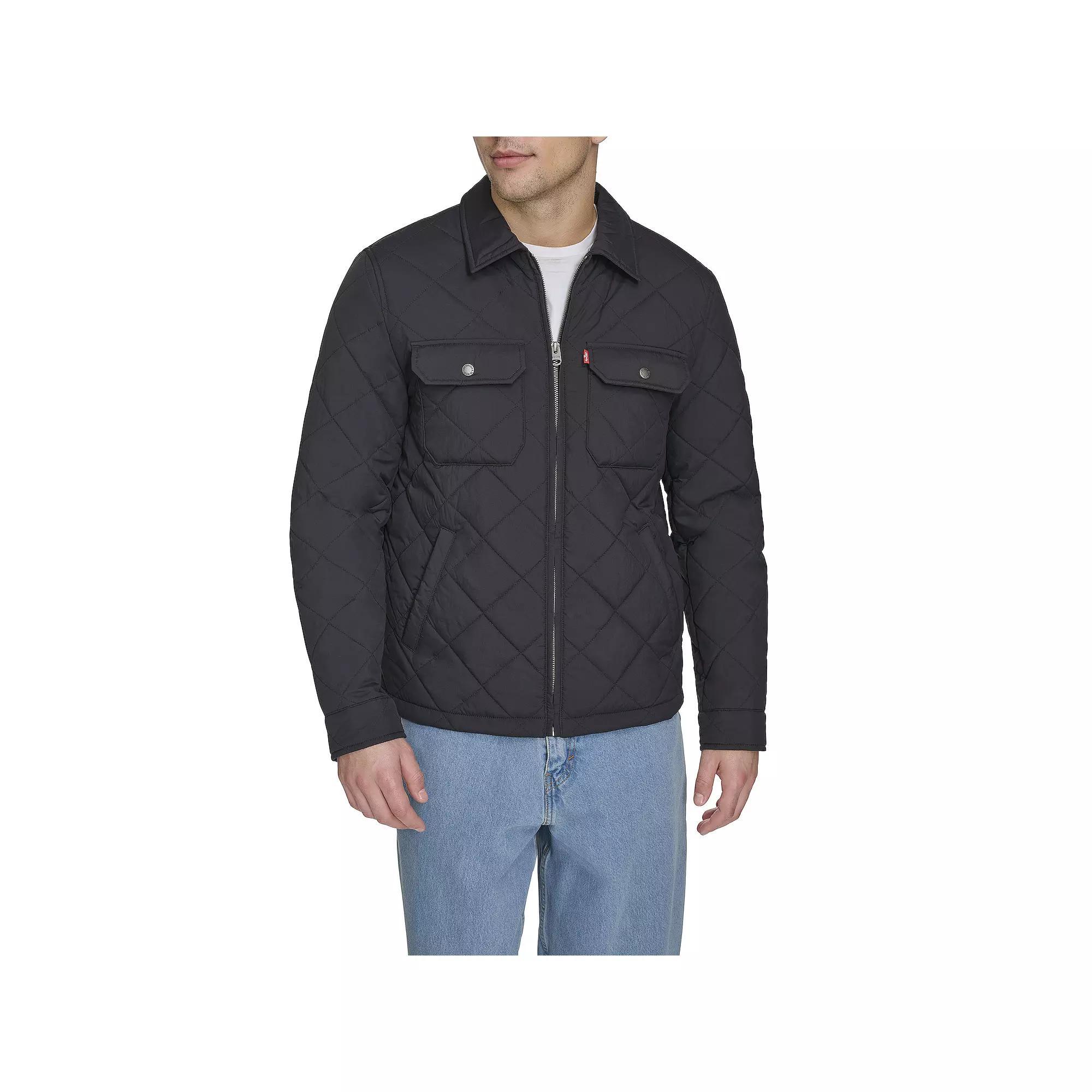 Men's Levi's® Quilted Jacket with Laydown Collar,  Product Image