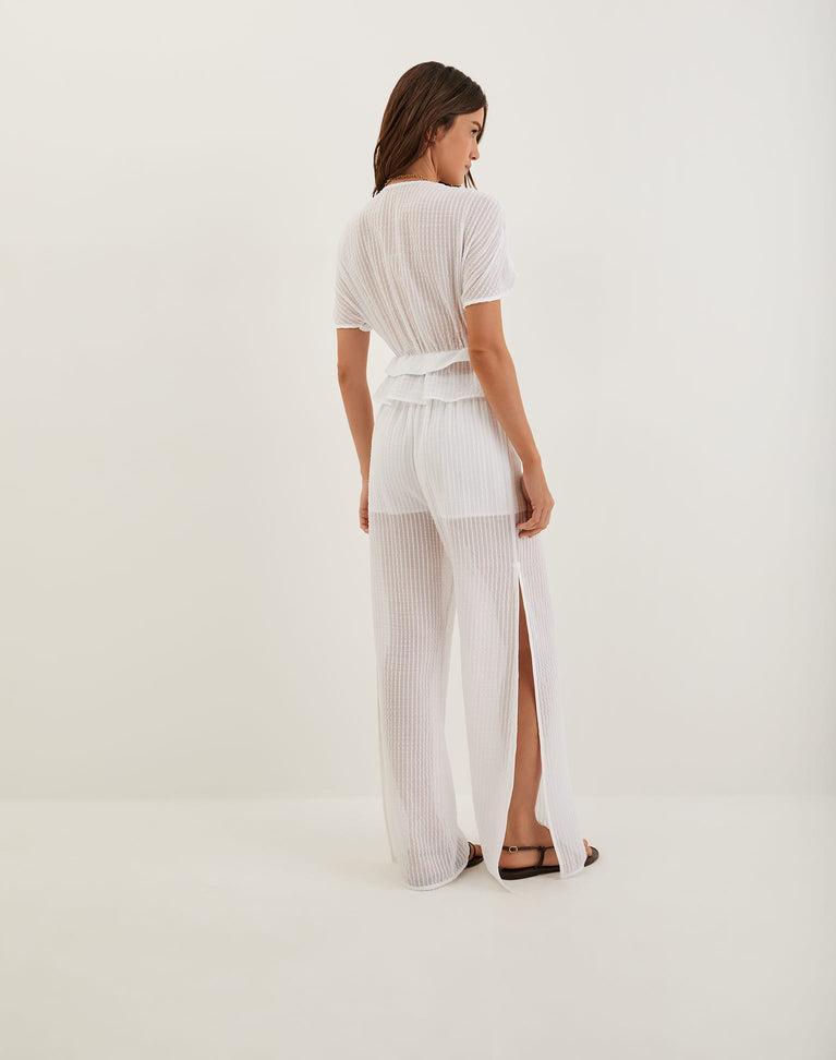 Allie  Blouse - Off White Product Image